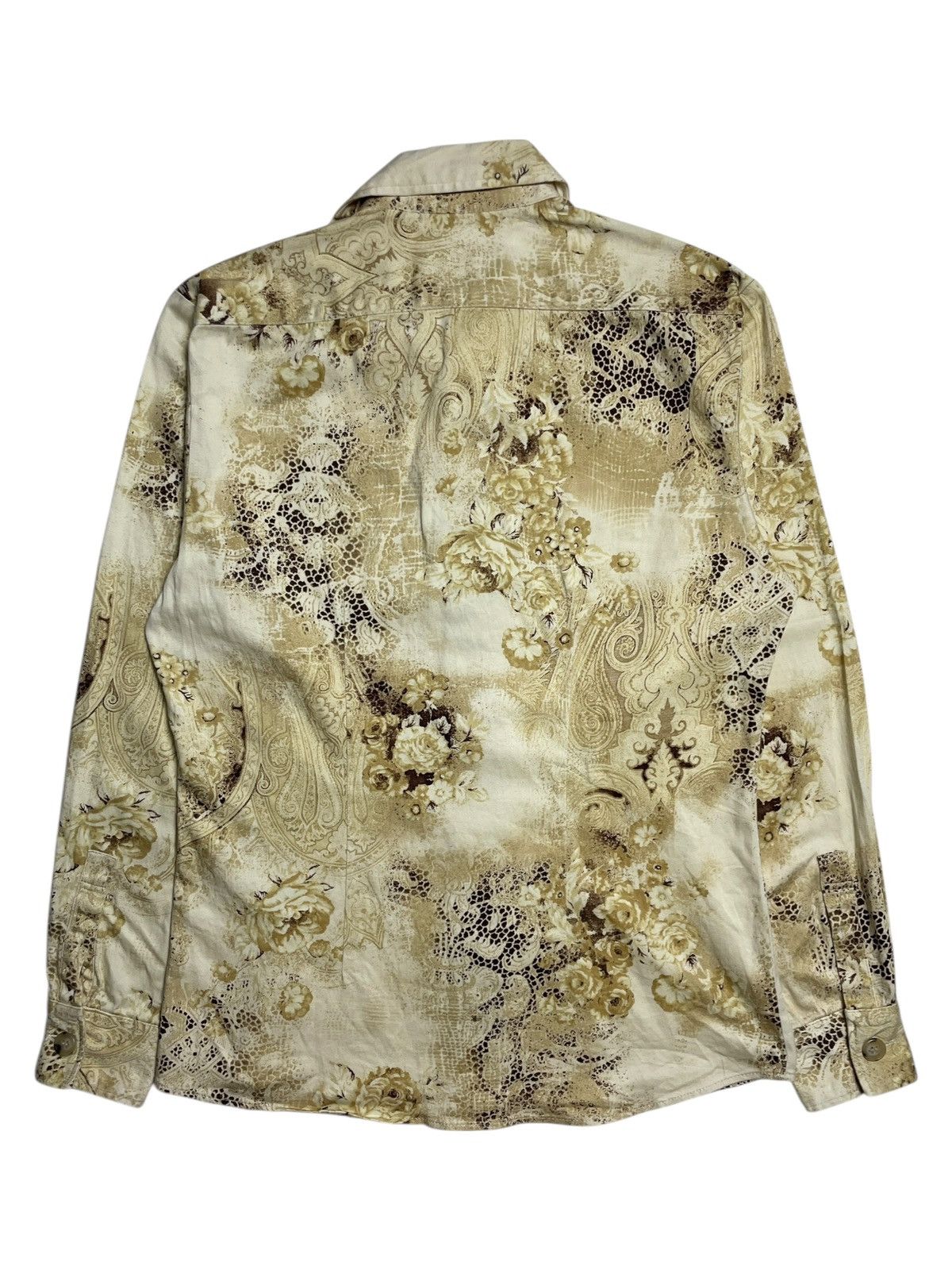 Tornado Mart 2000’s Tornado Mart - Golden Floral Pattern Longshirt Size US M / EU 48-50 / 2 - 7 Thumbnail
