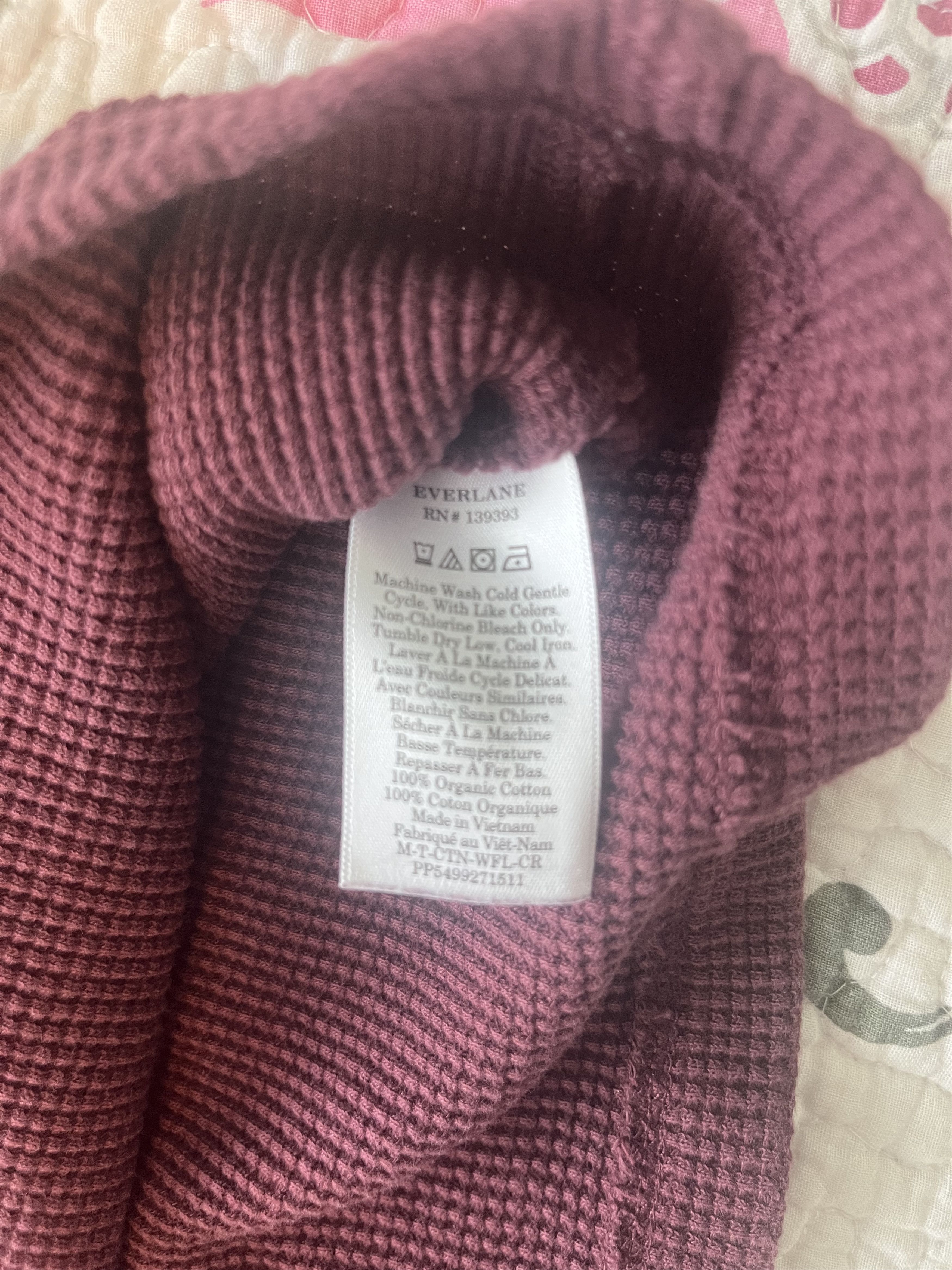 Everlane Longsleeve Waffle T-Shirt Size US L / EU 52-54 / 3 - 5 Thumbnail