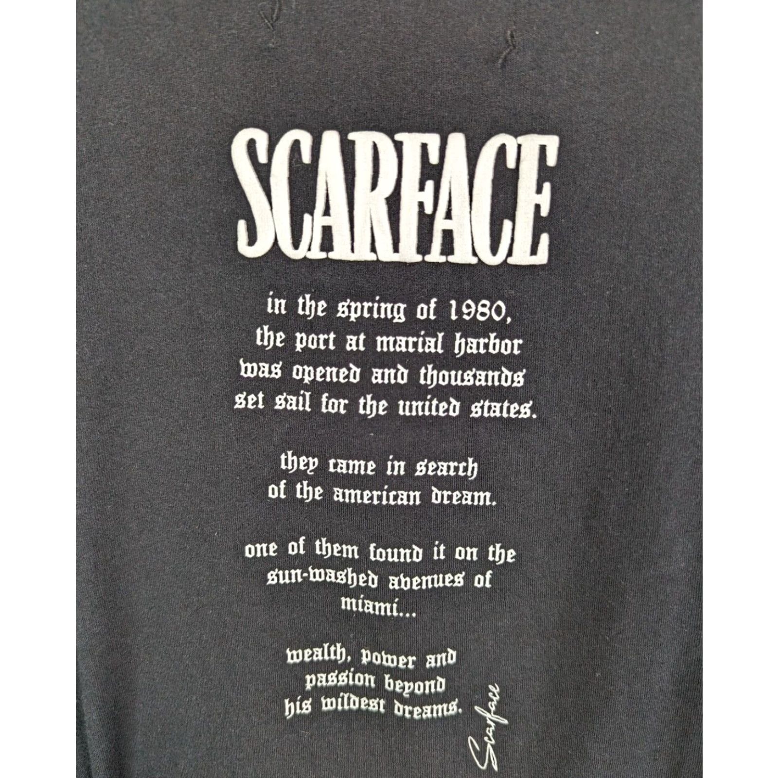 Palace Scarface x Shoe Palace T-Shirt L Black Tony Montana Tee Movie Mens Size US L / EU 52-54 / 3 - 4 Thumbnail