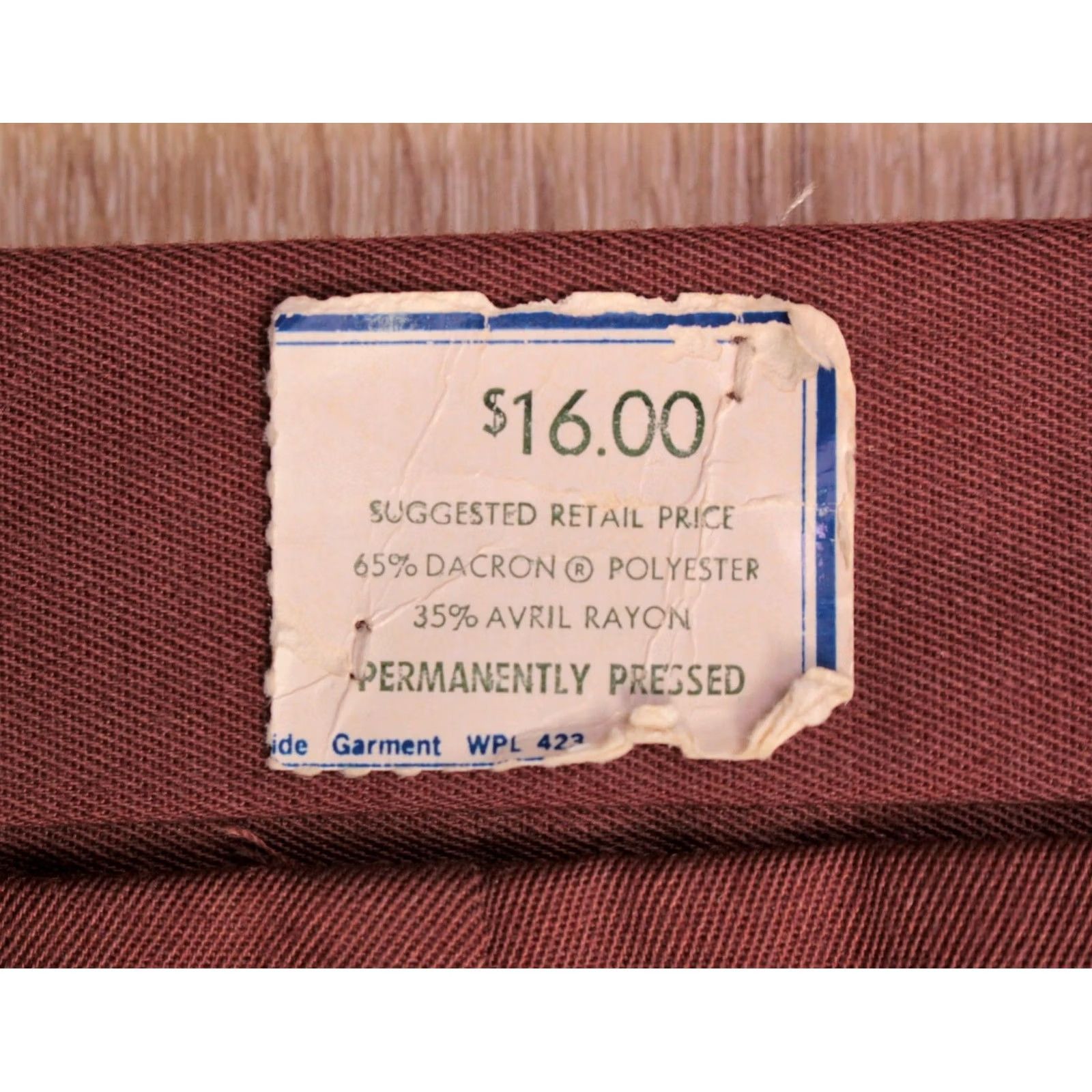 Levi's VINTAGE Levi's 70s Pants Flare Disco Brick Red Mens 36x29.5 Size US 36 / EU 52 - 5 Thumbnail