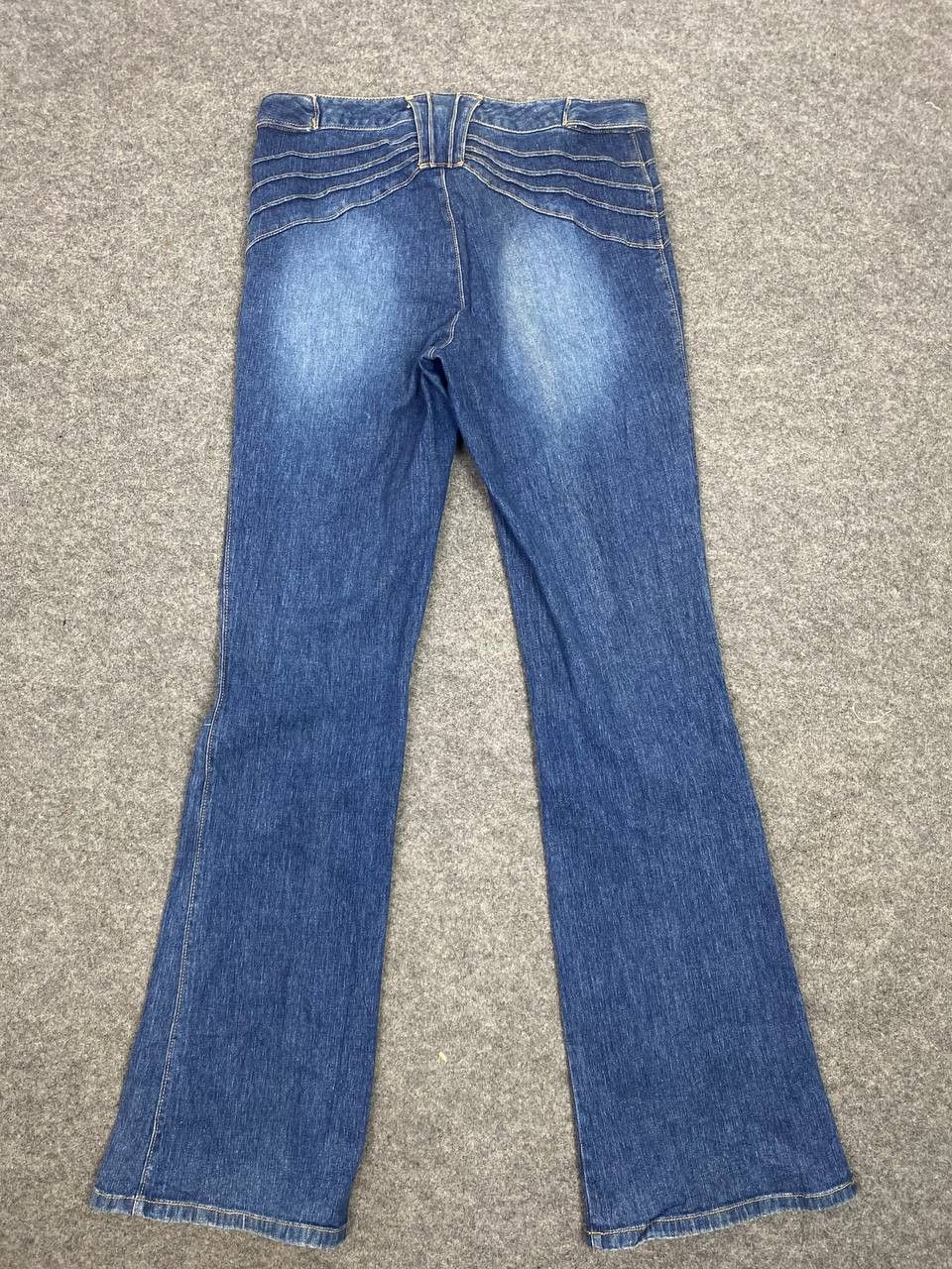 Japanese Brand vintage japanese brands bootcut flare denim Size 33" - 1 Thumbnail