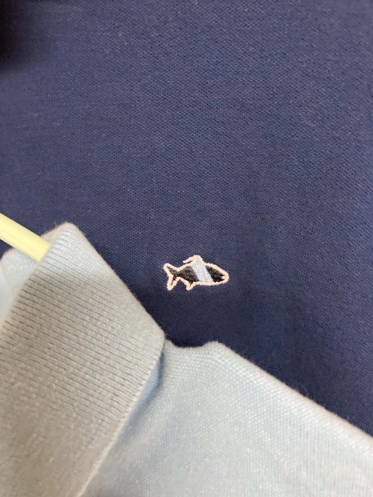 Other Fish Hippie Pique Polo Shirt Blue Sz L Bundle of 2 Size US L / EU 52-54 / 3 - 5 Thumbnail