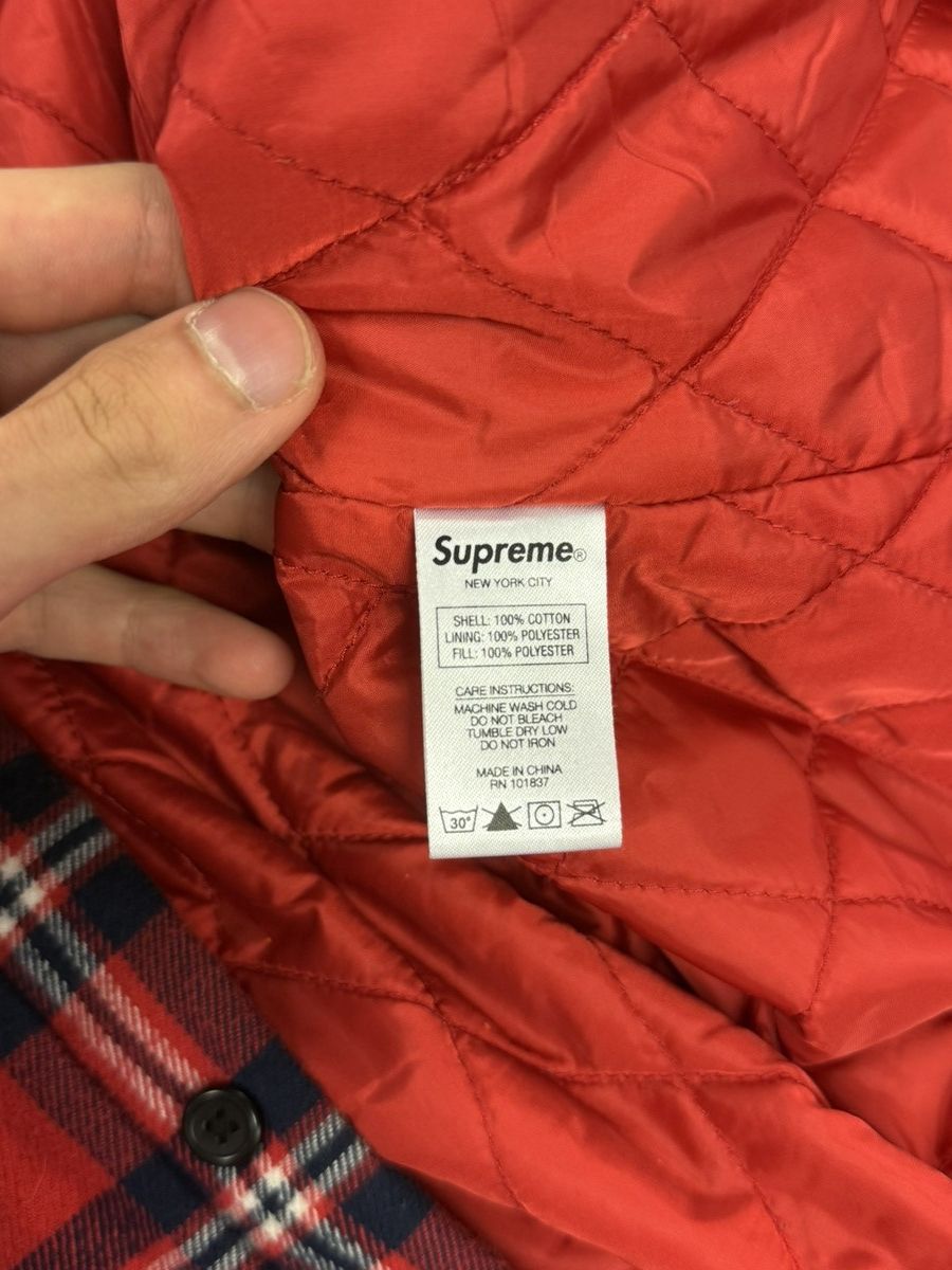 Supreme Supreme arc logo quilted Size US S / EU 44-46 / 1 - 4 Thumbnail