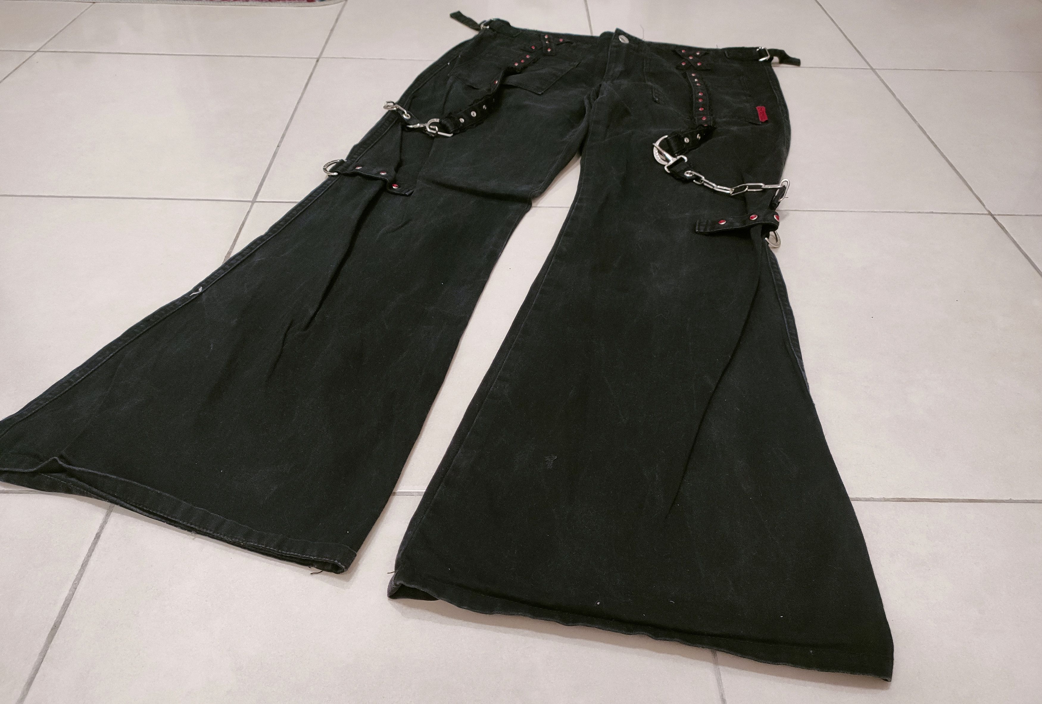 If Six Was Nine 🔥Punk Tripp Nyc X Strap Bondage Pants🔥 Size US 32 / EU 48 - 8 Thumbnail