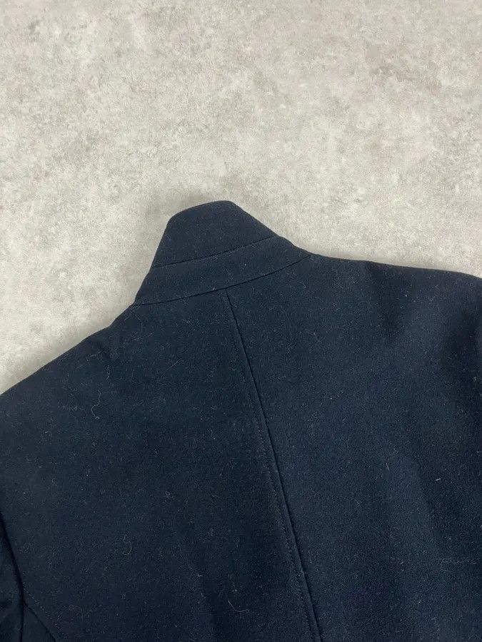 Emporio Armani AW2008 Emporio Armani Black Asymmetrical Officer Jacket Size US M / EU 48-50 / 2 - 6 Thumbnail