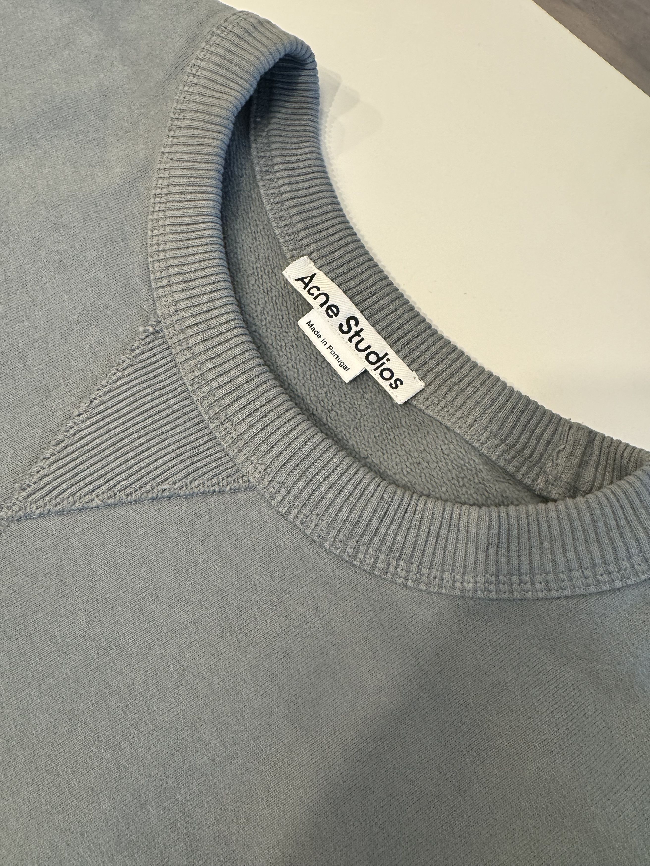 Acne Studios Acne Studios Crew Neck Light Blue Size US XL / EU 56 / 4 - 2 Thumbnail