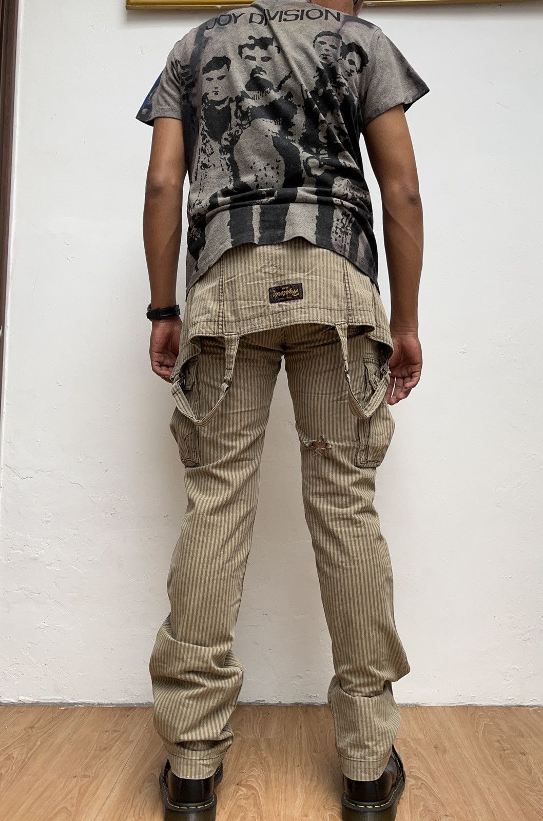 Hysteric Glamour × Japanese Brand Vintage Hysteric Glamour Jumpsuits overalls Hickory Stripe Size US 32 / EU 48 - 1 Thumbnail