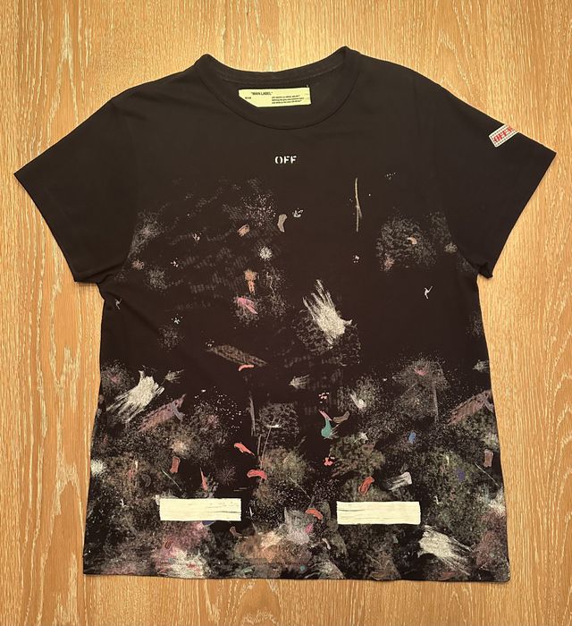 Off white hotsell shirt galaxy