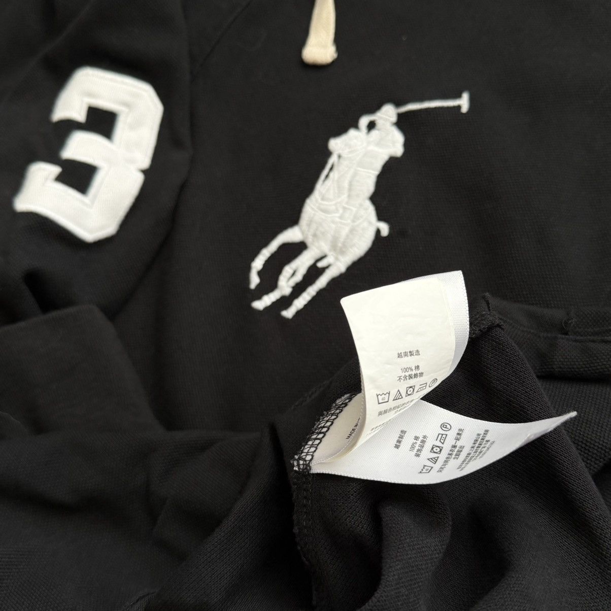 Polo Ralph Lauren Polo Ralph Lauren Hooded Big Pony #3 Long Sleeve Polo Sz XL Size US XL / EU 56 / 4 - 5 Thumbnail