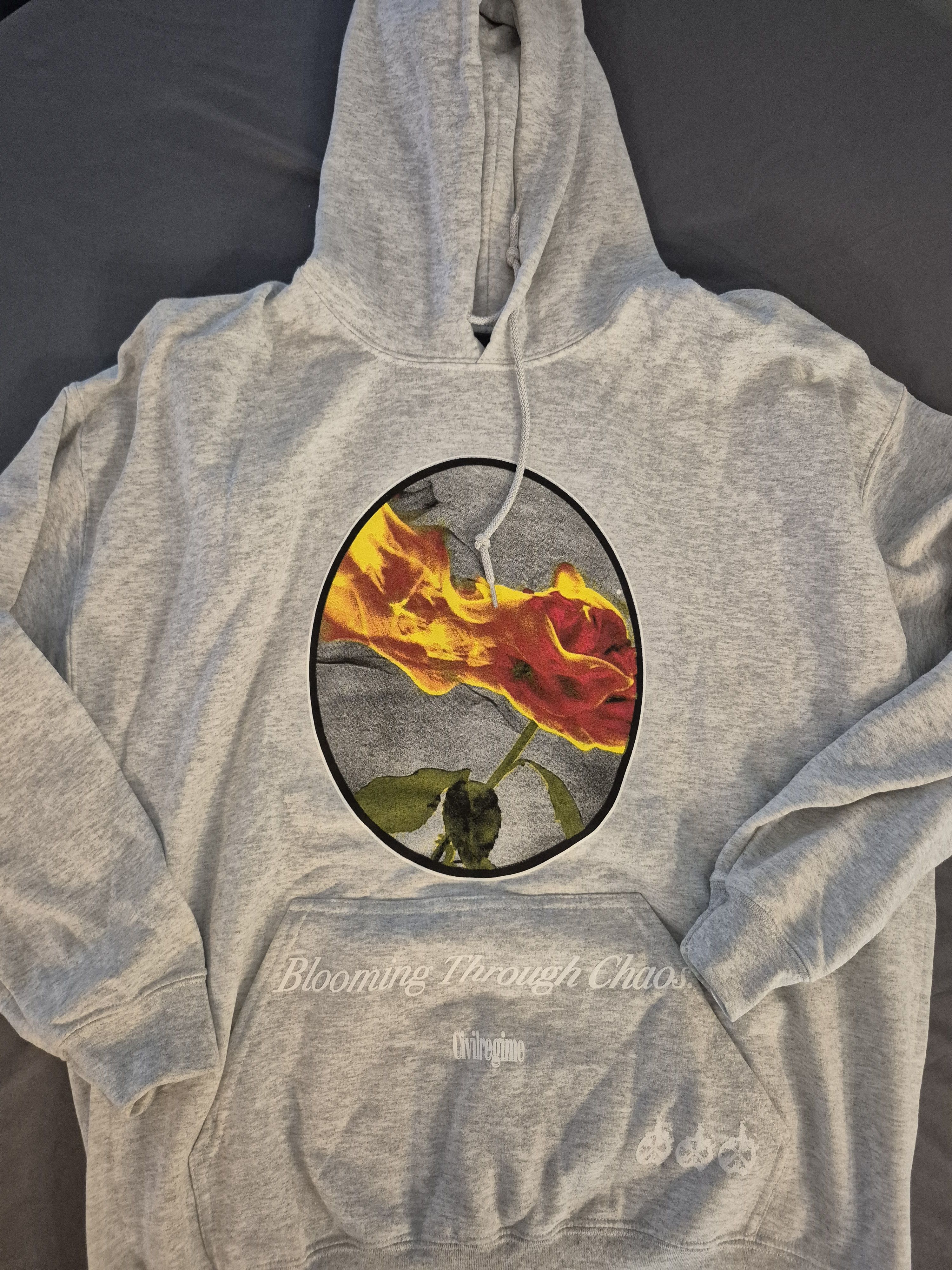 Civil Regime Civil Regime Hoodie Heather Grey 2XL Size US XL / EU 56 / 4 - 1 Thumbnail