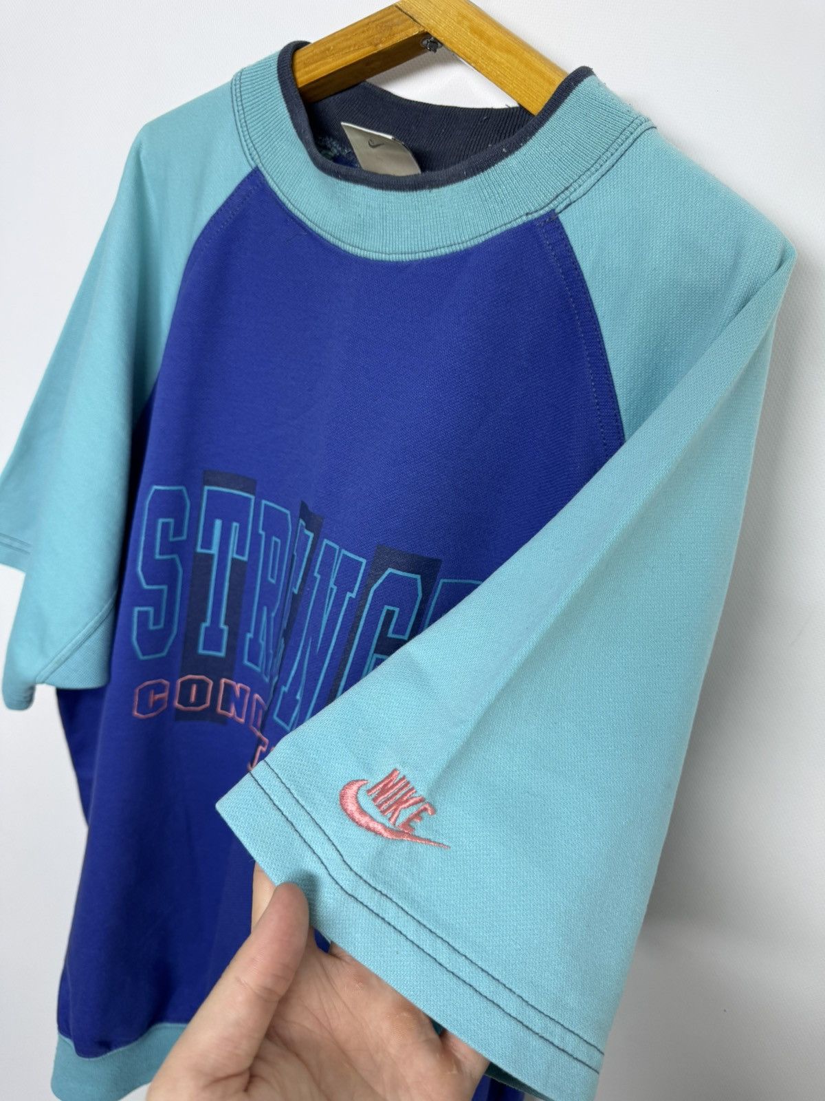 Nike Nike strength conditioning shirt 90s vintage rare blue Size M / US 6-8 / IT 42-44 - 8 Thumbnail