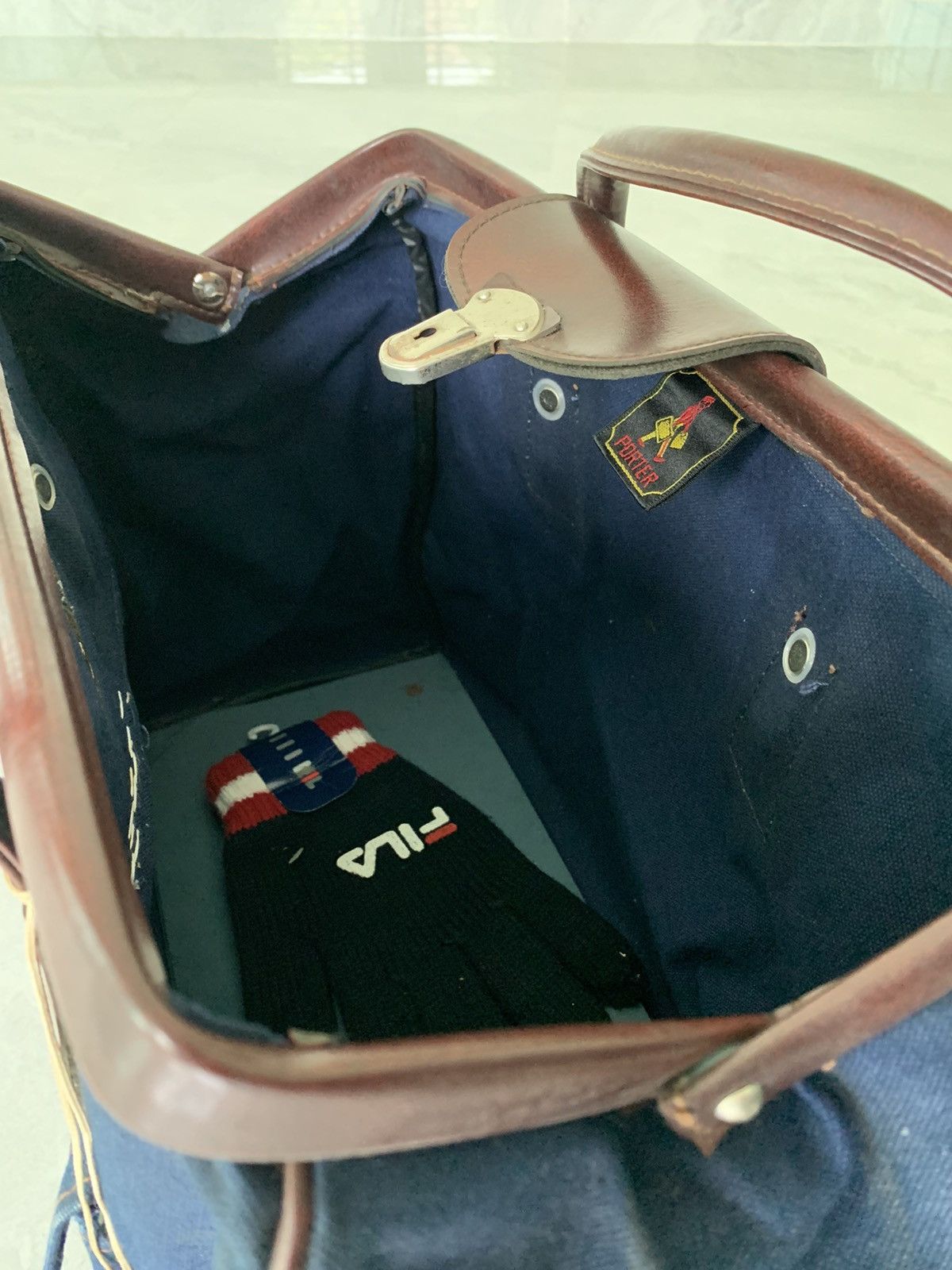 Porter × Vintage Vintage Porter All Nippon Airways Boston bag Size ONE SIZE - 15 Thumbnail