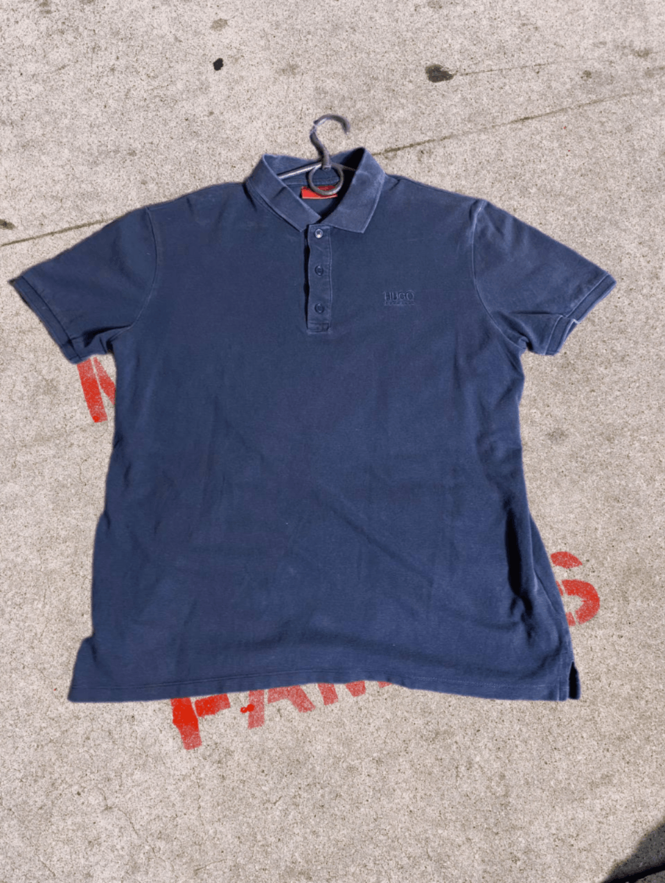 Hugo Boss × Vintage 🤍 HUGO BOSS VINTAGE TEE T-SHIRT POLO Y2K 90s Size US M / EU 48-50 / 2 - 1 Thumbnail