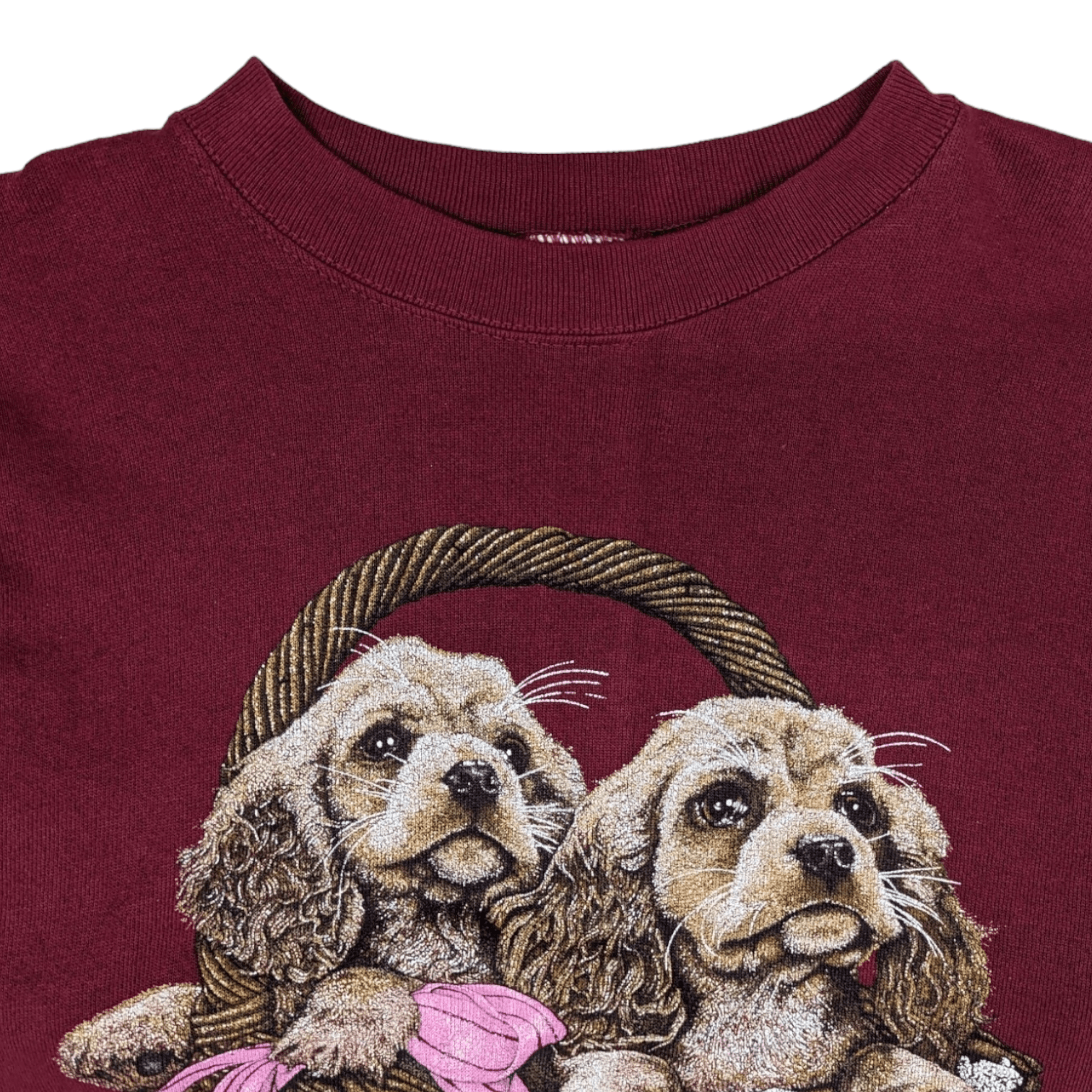 Vintage Vintage 90's COTTON GROVE Cute Dog Animal Image Jumper Size US L / EU 52-54 / 3 - 4 Thumbnail