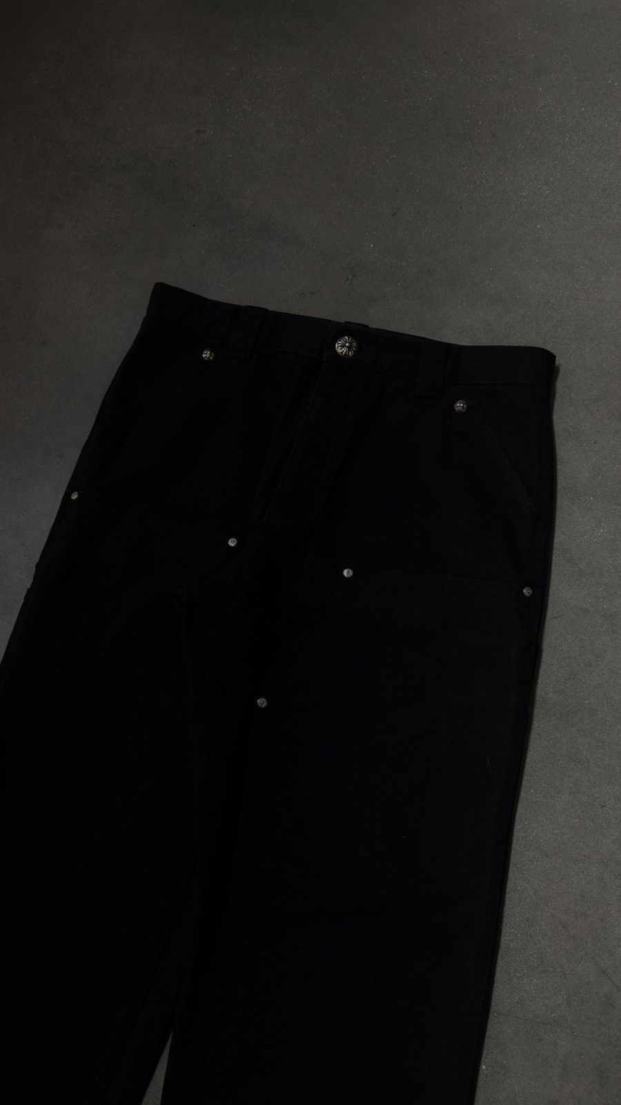 Chrome Hearts RARE! Chrome Hearts Double Knee Wax Carpenter Pants Size US 31 - 3 Thumbnail