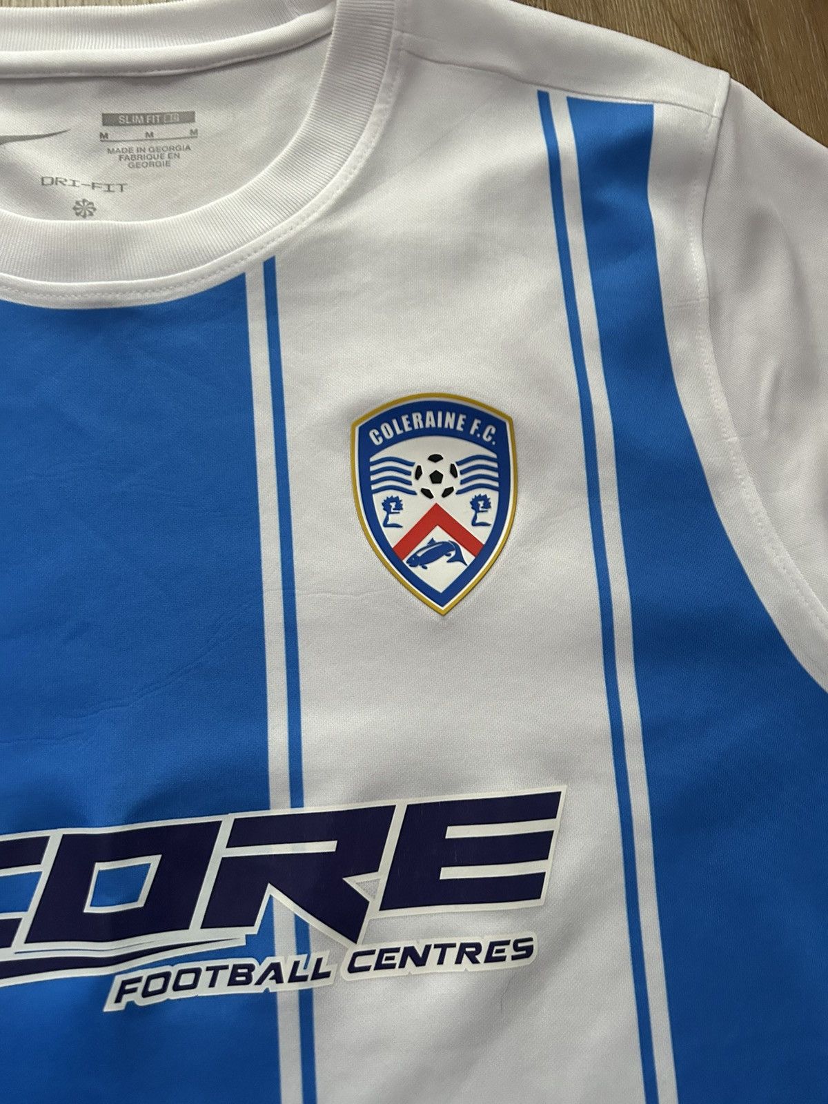 Nike Coleraine 2022/2023 Home Football Shirt Soccer Jersey Size M Size US M / EU 48-50 / 2 - 4 Thumbnail