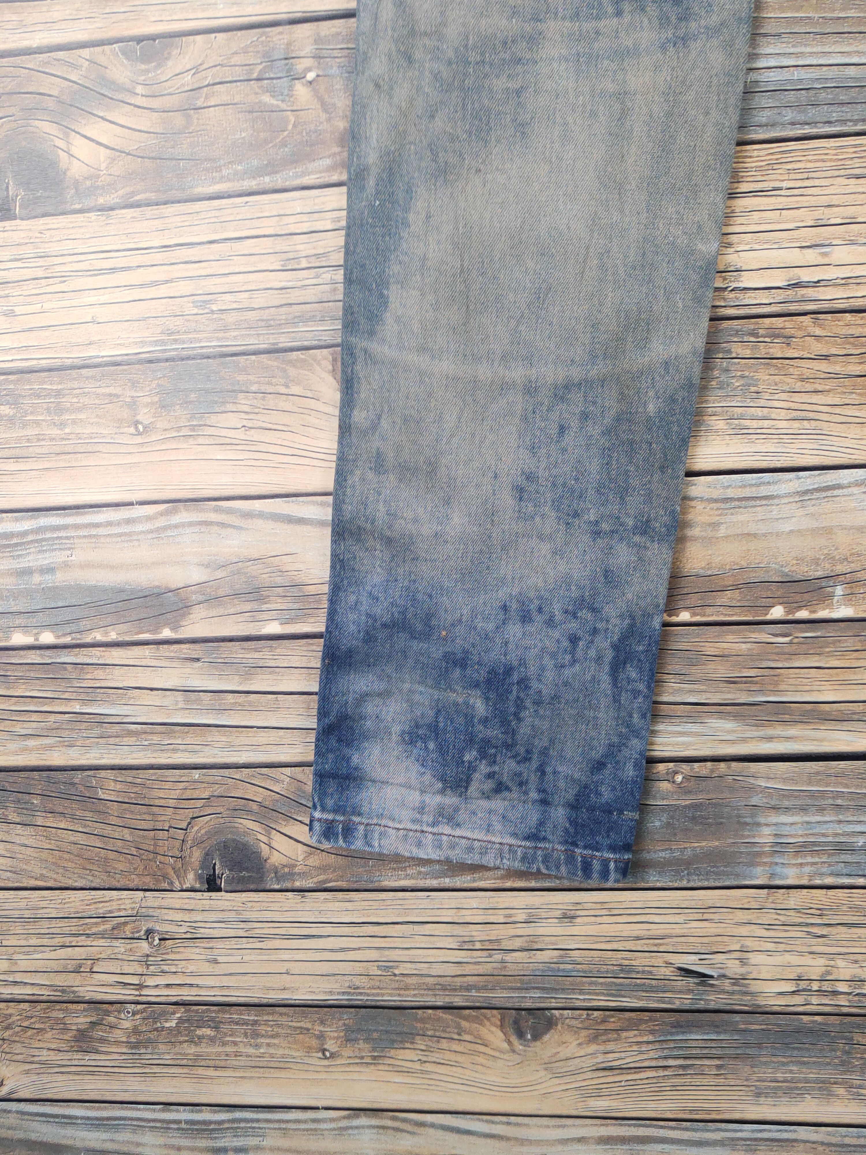 Tommy Hilfiger DL Tommy Hilfiger Blue Distressed Ripped Jeans #46-087 Size 28" / US 6 / IT 42 - 10 Thumbnail
