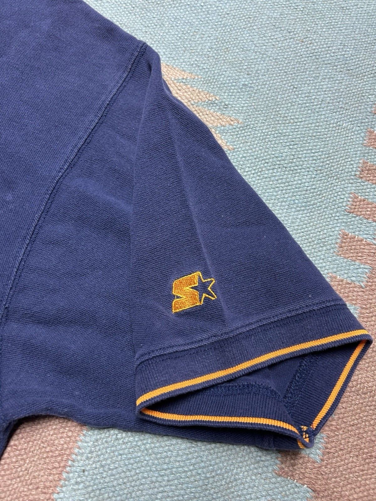 Vintage Vtg polo shirt starter university of Michigan wolverines XXL Size US XXL / EU 58 / 5 - 3 Thumbnail