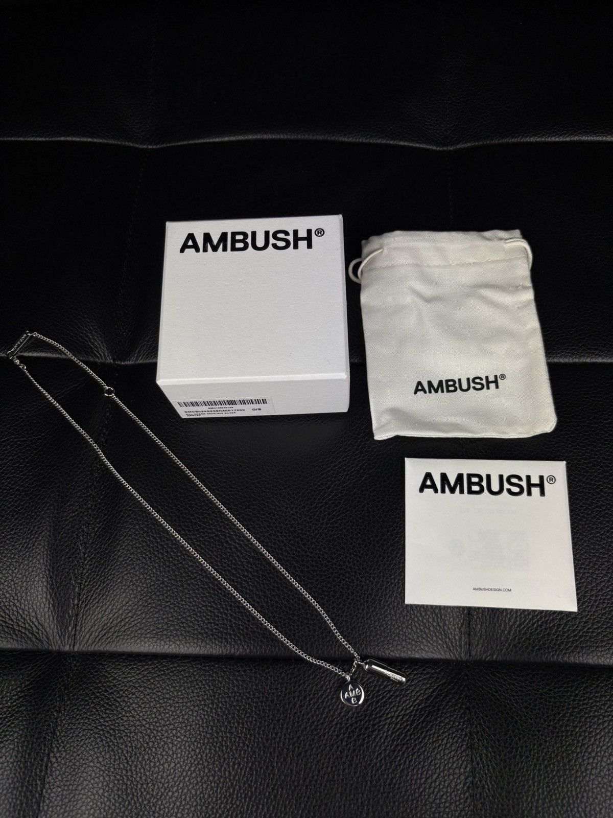 Ambush Design Ambush Pill Charm Necklace silver made in Japan Size ONE SIZE - 3 Thumbnail