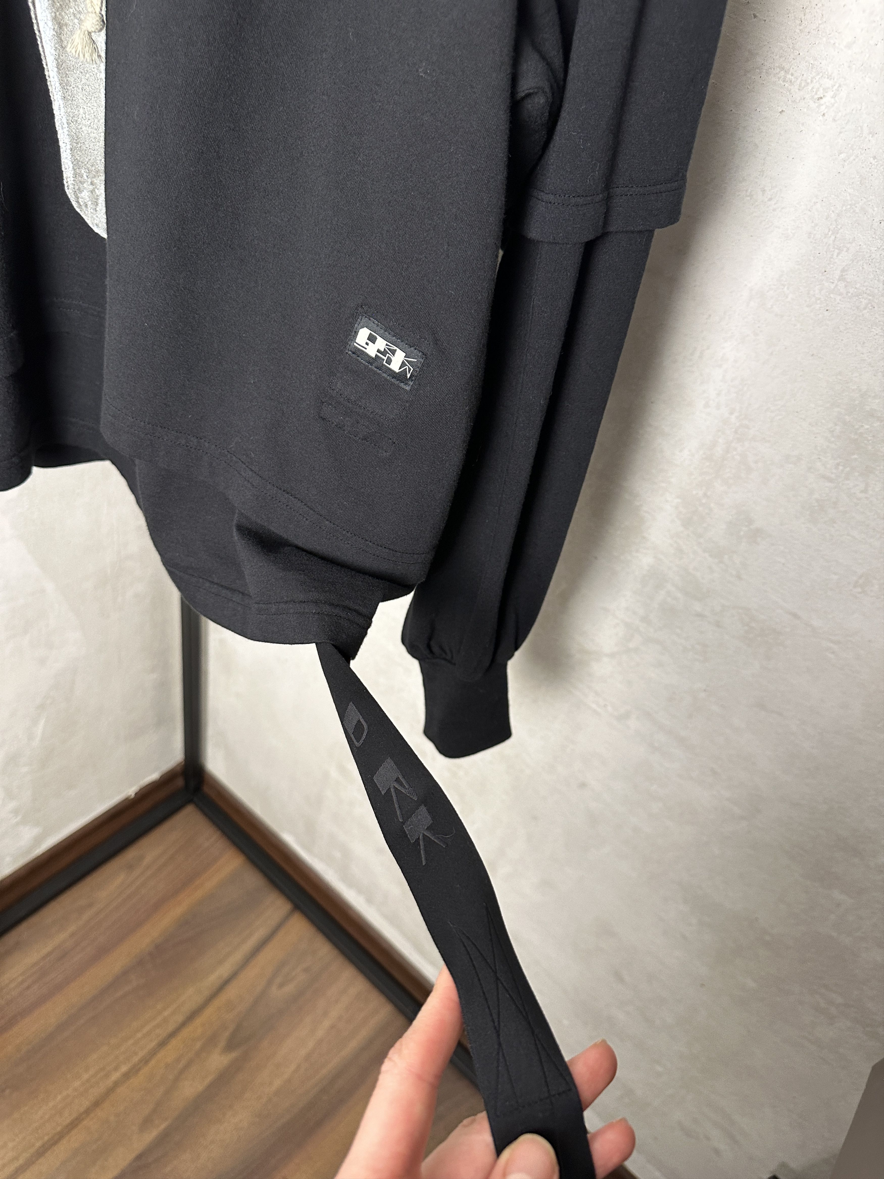 Rick Owens Rick Owens RICK OWENS DRKSHDW Sarcophagus T-shirt Hoodie Size US XS / EU 42 / 0 - 6 Thumbnail