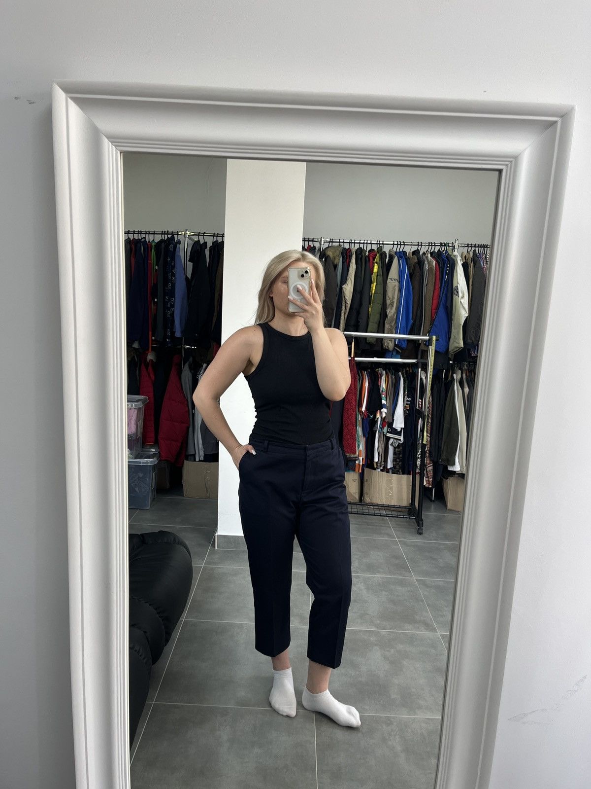 Marni Marni Tailored Ankle-Length Tapered Women Trousers Pants Size 30" / US 8 / IT 44 - 2 Thumbnail