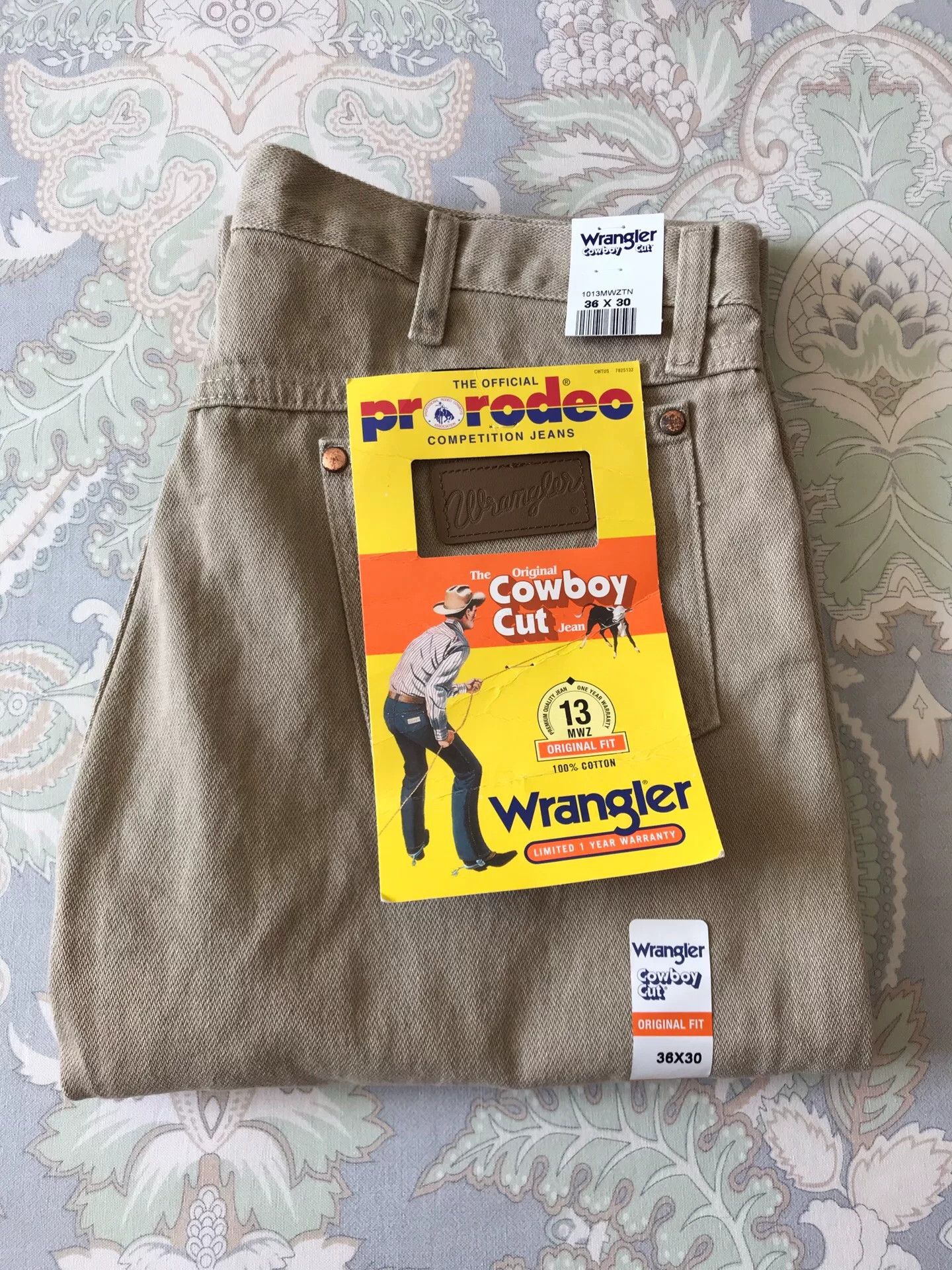 Wrangler Wrangler 13MWZ Jeans W36L30 Size US 36 / EU 52 - 1 Thumbnail