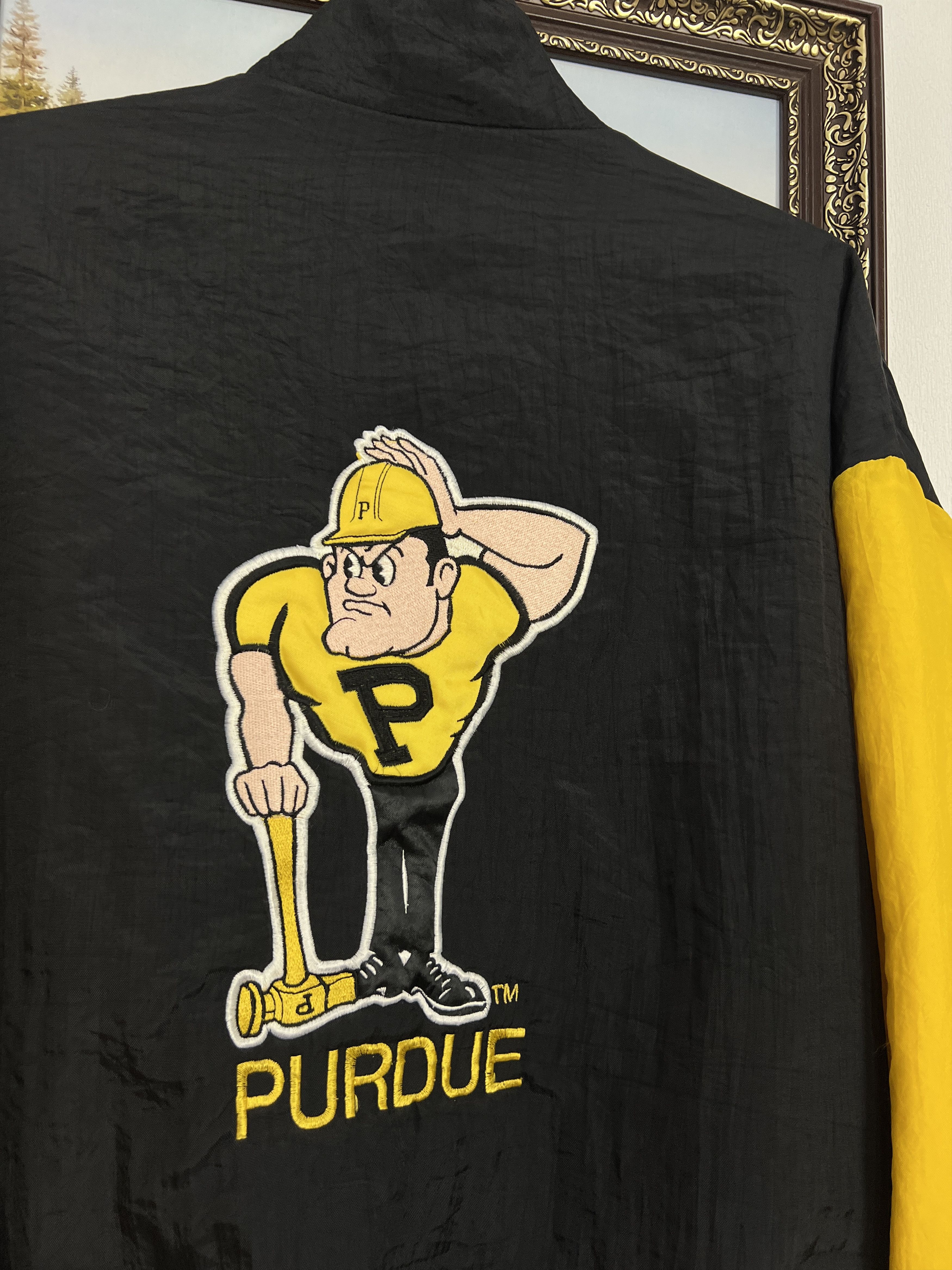 Swingster Swingster NCAA Purdue Boilermakers Jacket Bomber Rare Size US L / EU 52-54 / 3 - 11 Thumbnail