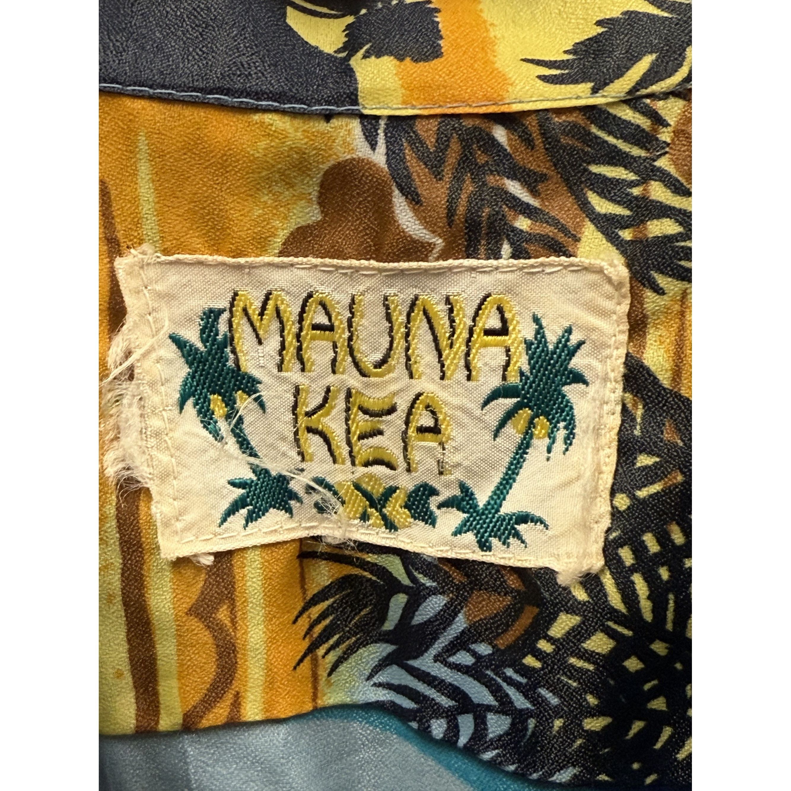 Other Vtg Mauna Kea TROPICAL ISLAND SUNSET Hawaiian Shirt Size US S / EU 44-46 / 1 - 5 Thumbnail