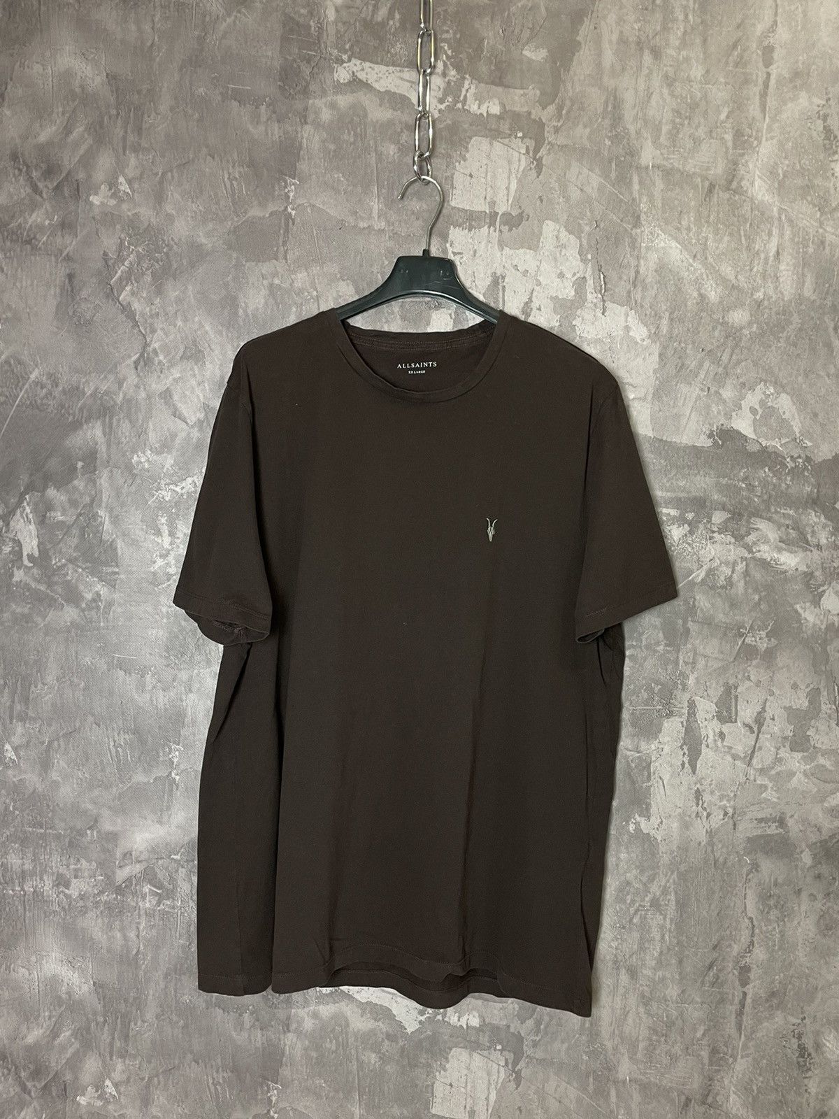 Allsaints × Vintage AllSaints Men’s Brown Brace Crew Short Sleeve T-Shirt Size US XXL / EU 58 / 5 - 1 Thumbnail