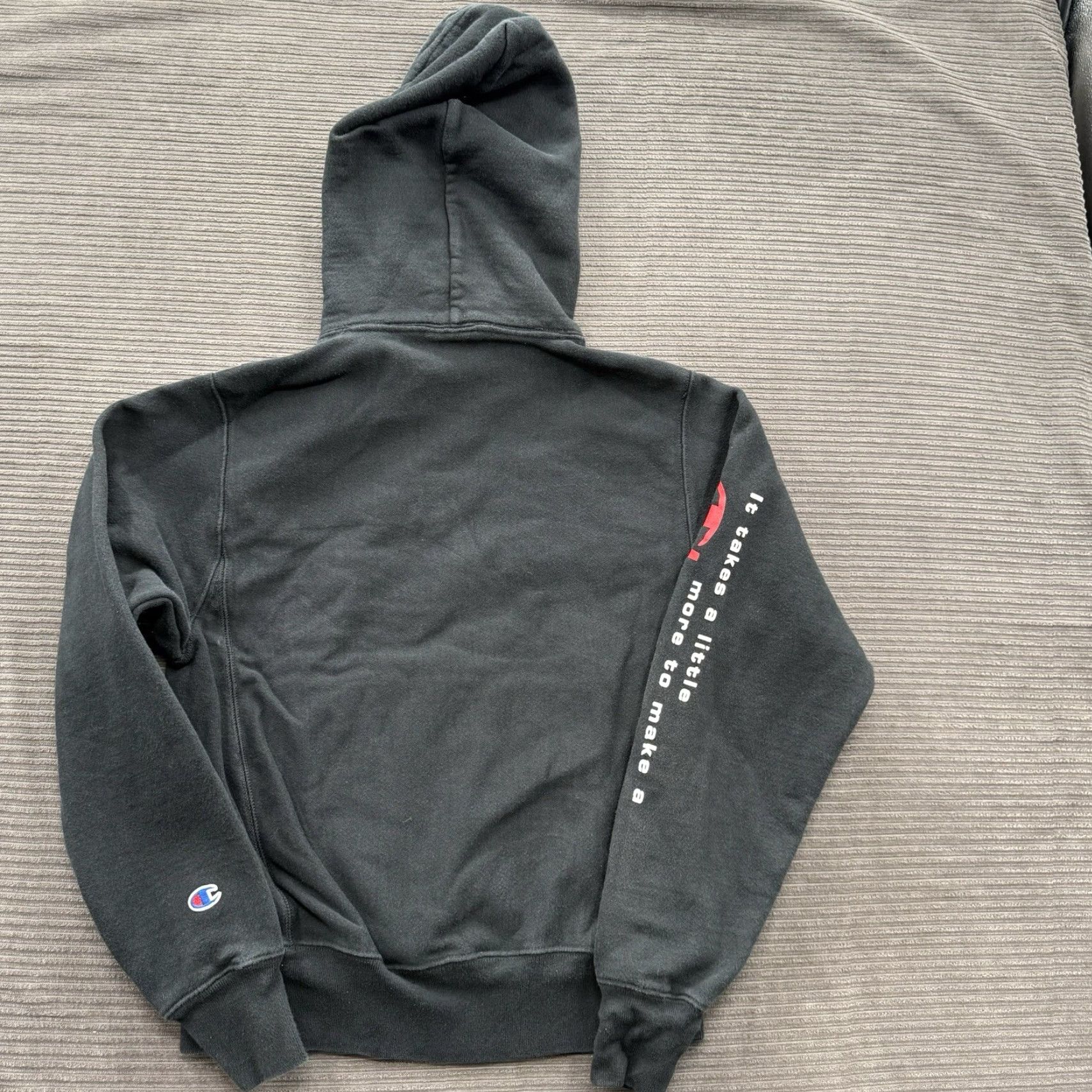 Champion Champion Hoodie Men S Black Long Sleeve Pullover Outdoors Reverse Weave Heavyweight Crew Neck Size US S / EU 44-46 / 1 - 2 Thumbnail