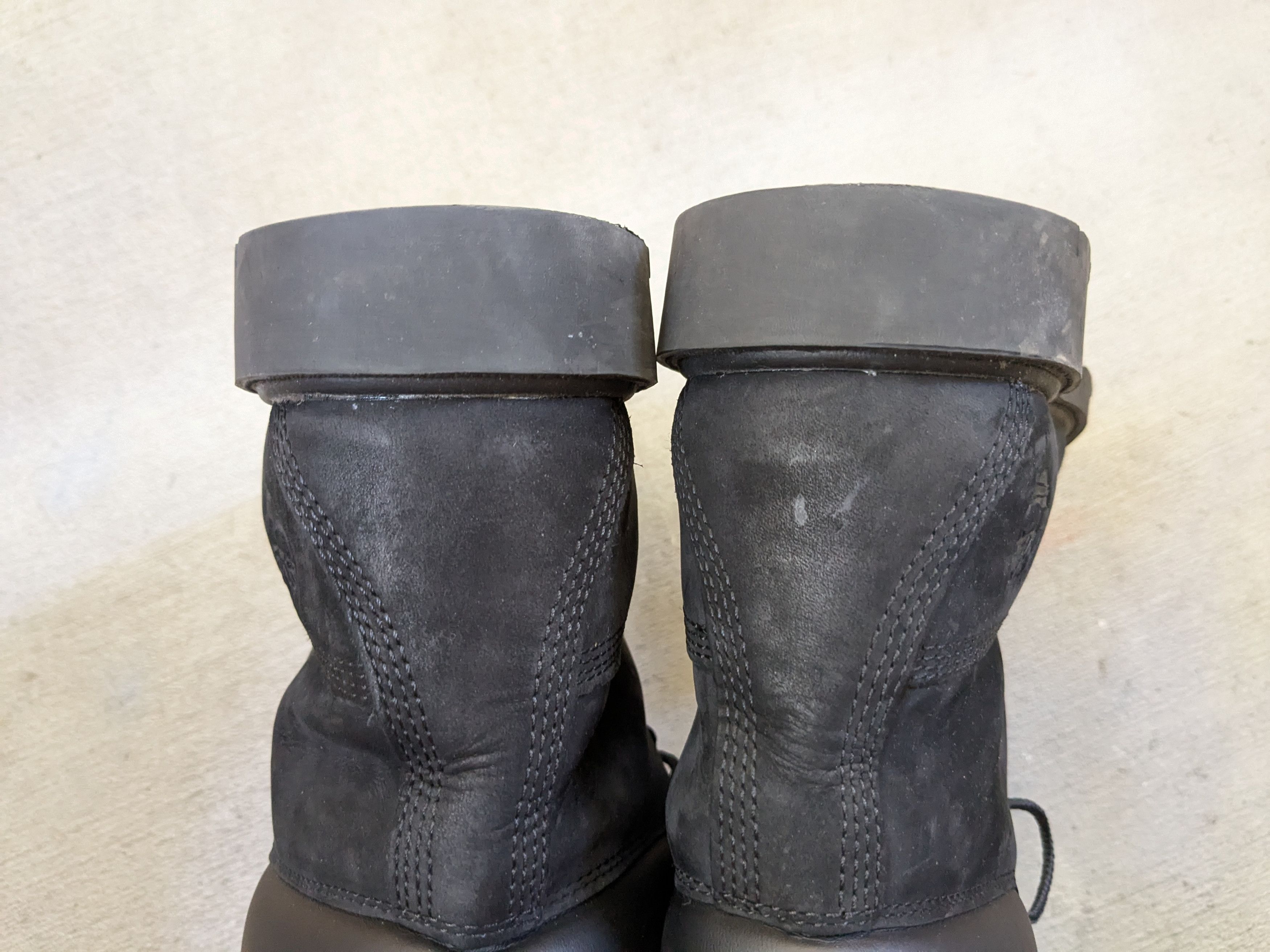 Other Timberland Boots Size 8 Black Suede 6" Nubuck Suede Size US 8 / EU 41 - 10 Thumbnail