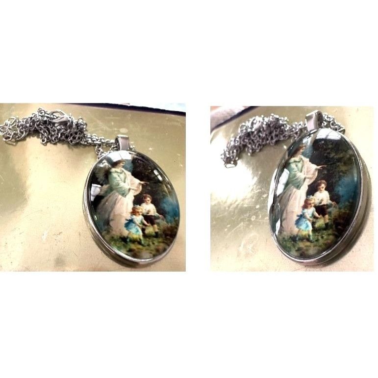 Handmade Guardian Angel Protect Children Necklace New Heaven Faith Lo Size ONE SIZE - 13 Thumbnail