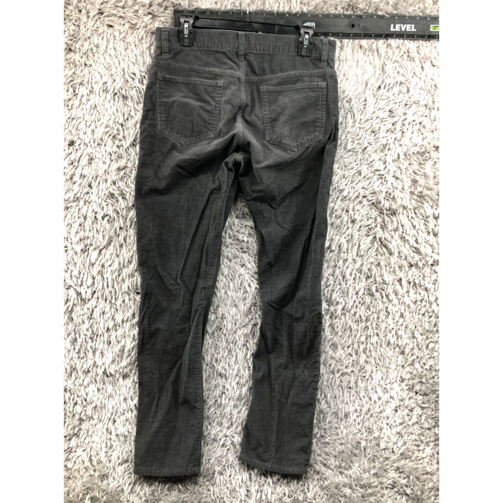 J.Crew J.CREW Mercantile Slim Straight Corduroy Pants Mens Gray 31x32 Jeans Shirt?? Size US 31 - 5 Thumbnail