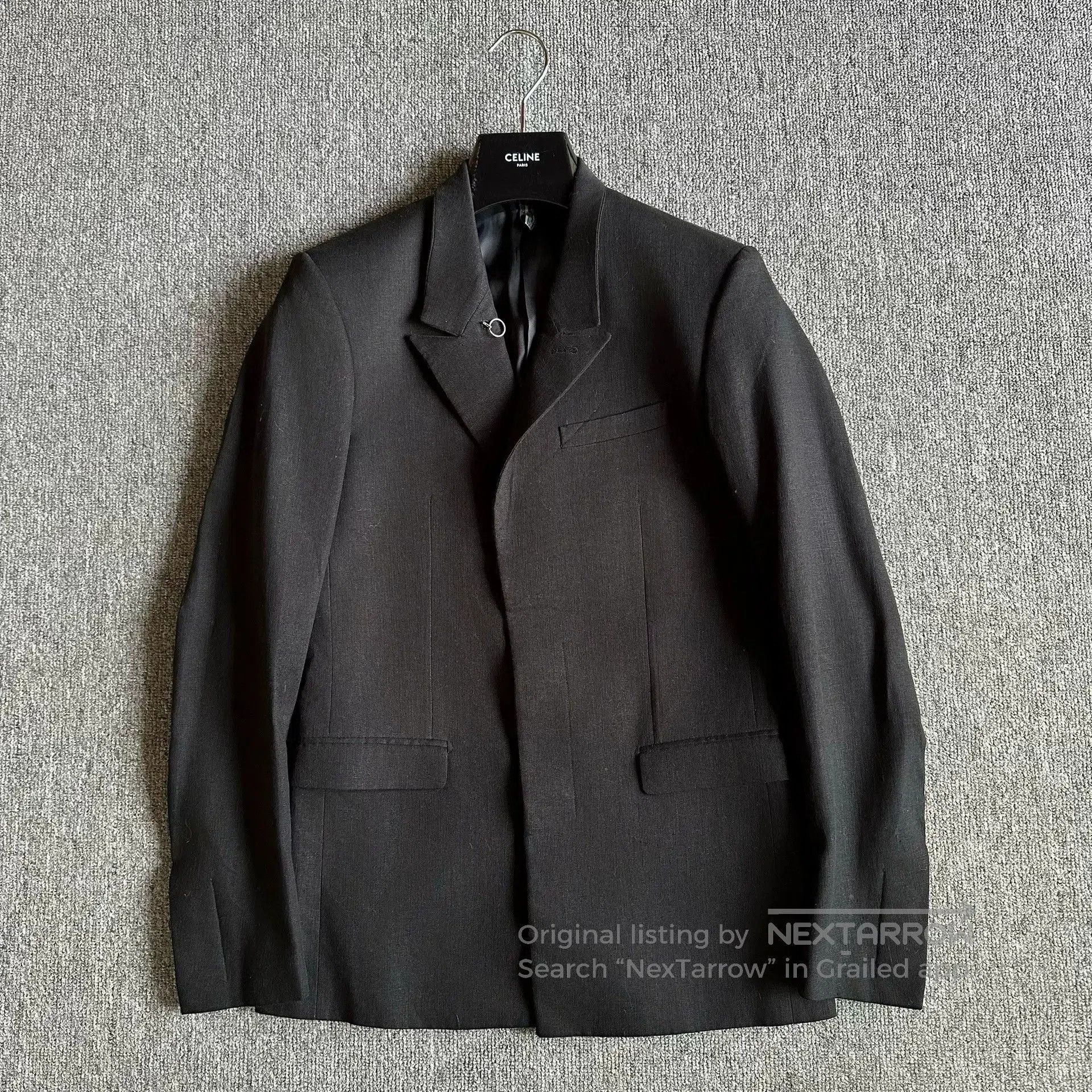 Dior Dior Round Brooch Linen Blazer. Size US M / EU 48-50 / 2 - 1 Thumbnail