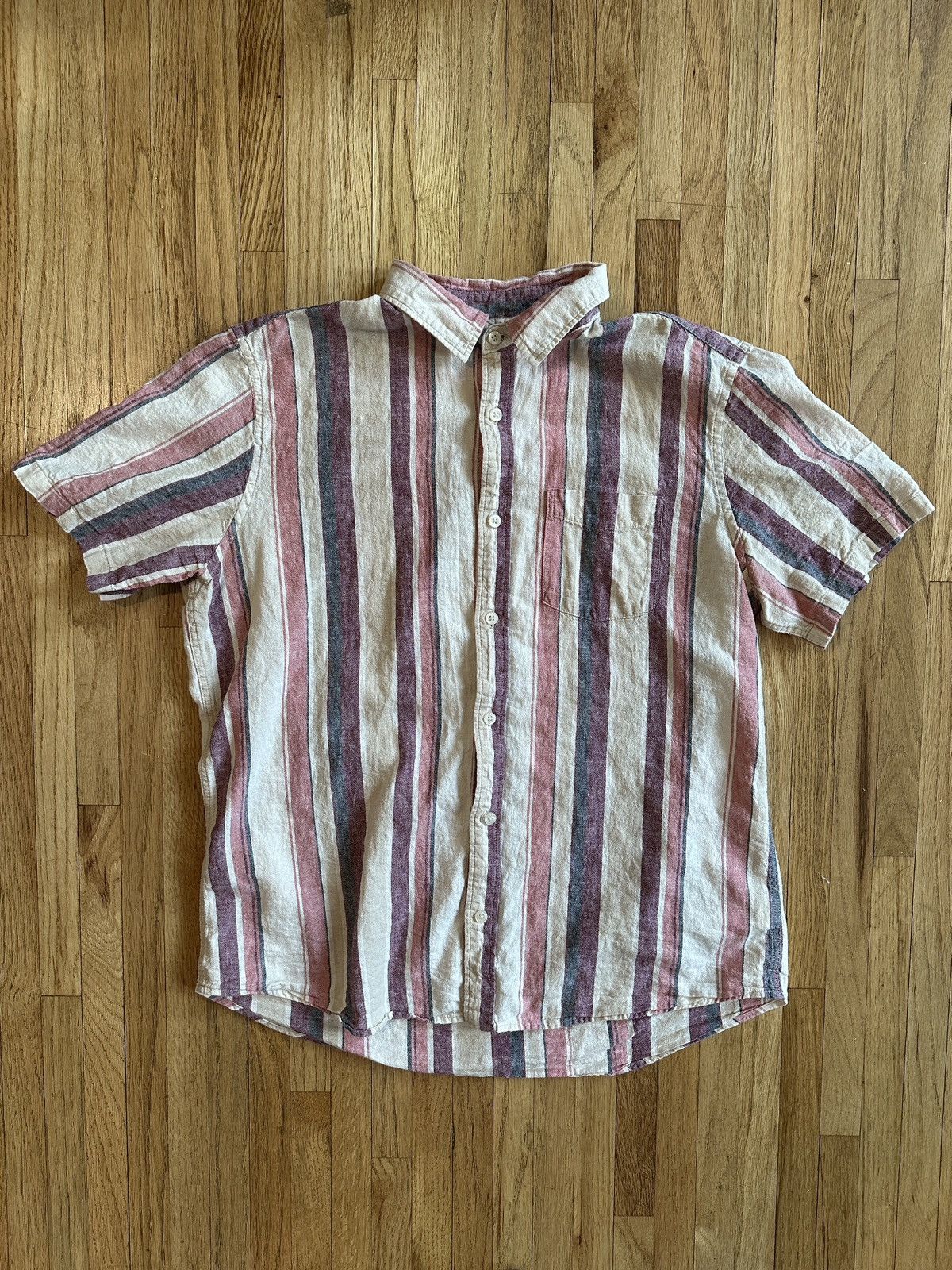 Gap Summer Fit Boho 90s Short Sleeve Button Down Size L Size US L / EU 52-54 / 3 - 1 Thumbnail