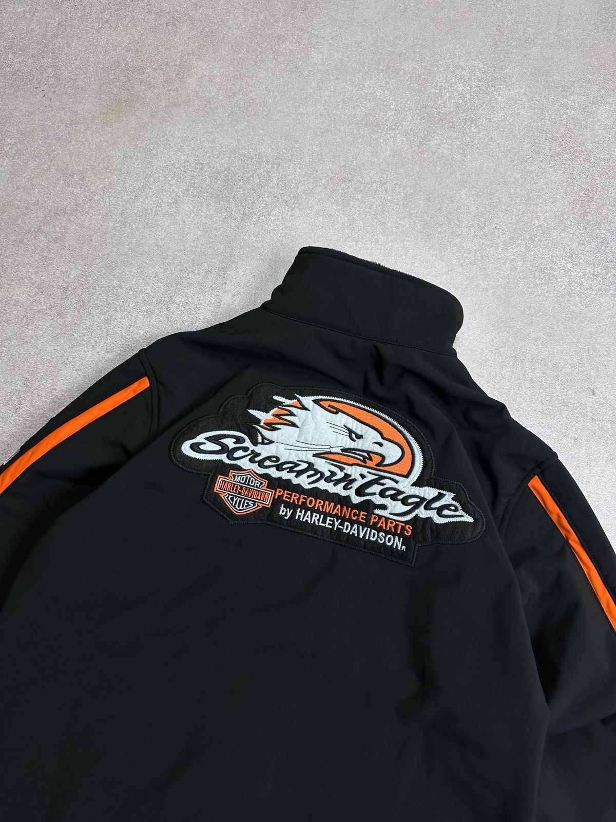 Harley Davidson Vintage 90s Harley Davidson Biker Racing Y2K Jacket XL Size US XL / EU 56 / 4 - 8 Thumbnail