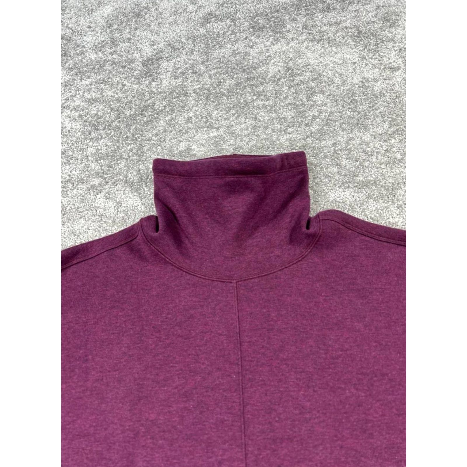 Athleta Athleta Sweater Womens M Purple Turtleneck Pullover Knit Long Sleeve Casual Winter Fall Spring Size M / US 6-8 / IT 42-44 - 2 Thumbnail
