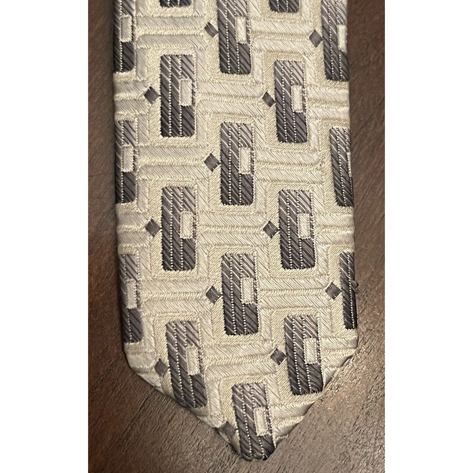 Carlo Palazzi Carlo Palazzi Couture 100% Silk Men’s Neck Tie Made In Usa Size ONE SIZE - 6 Thumbnail