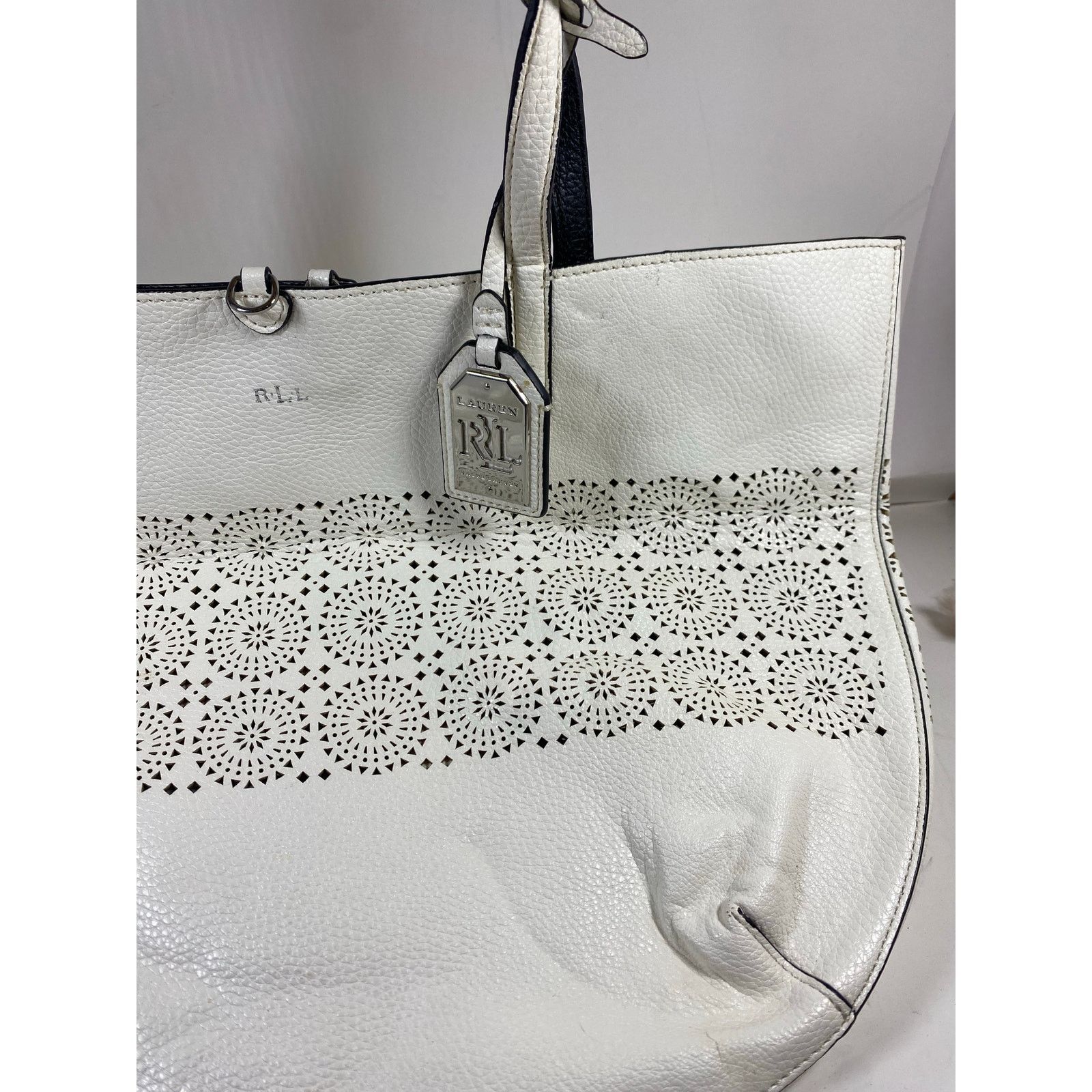 Ralph Lauren Ralph Lauren Perforated Chatilly II Classic Bag w/ Wallet Size ONE SIZE - 5 Thumbnail
