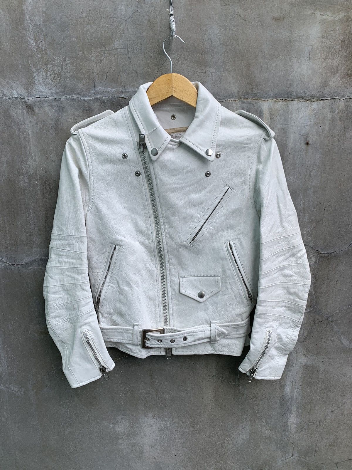 Sacai 2012 Cowhide Leather Jacket Size S / US 4 / IT 40 - 1 Thumbnail
