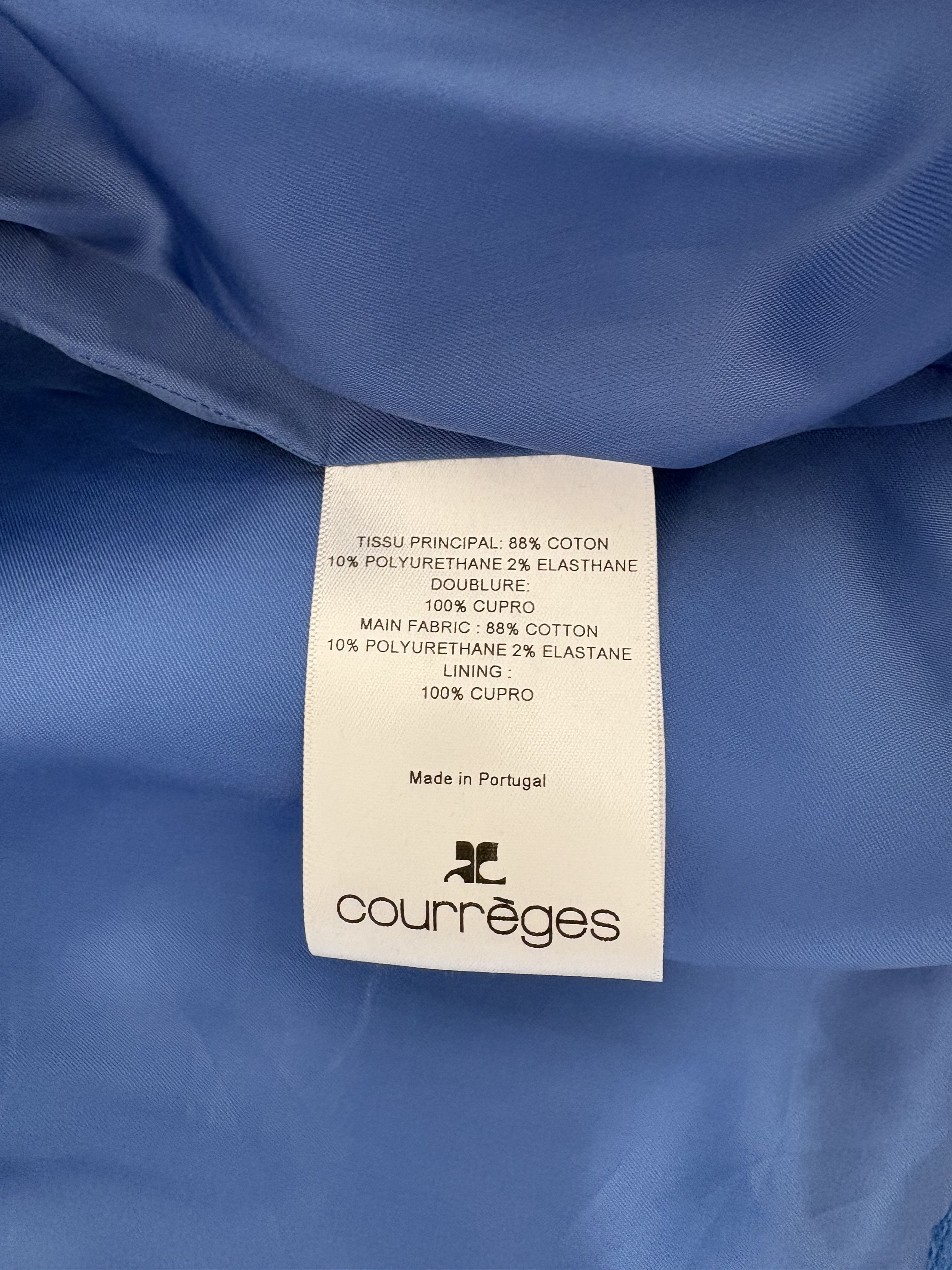 Courreges Courreges jacket men blue Size US XL / EU 56 / 4 - 8 Thumbnail