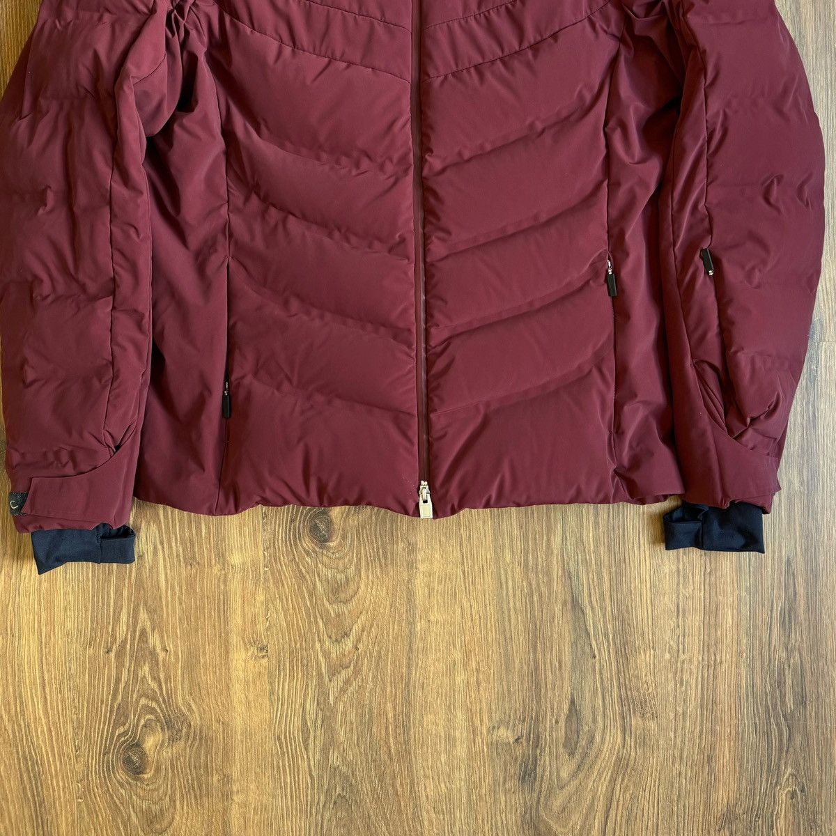 KJUS Kjus Momentum Down Ski Puffer Jacket Women’s 44/XXL Burgundy Size XXL / US 16-18 / IT 52-54 - 3 Thumbnail