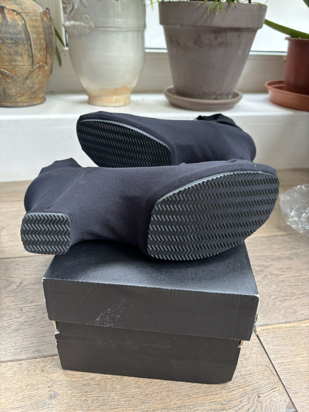 Comme des Garcons × John Fluevog John Fluevog Comme des garçons sock heels size 6.5 Size US 6.5 / IT 36.5 - 6 Thumbnail