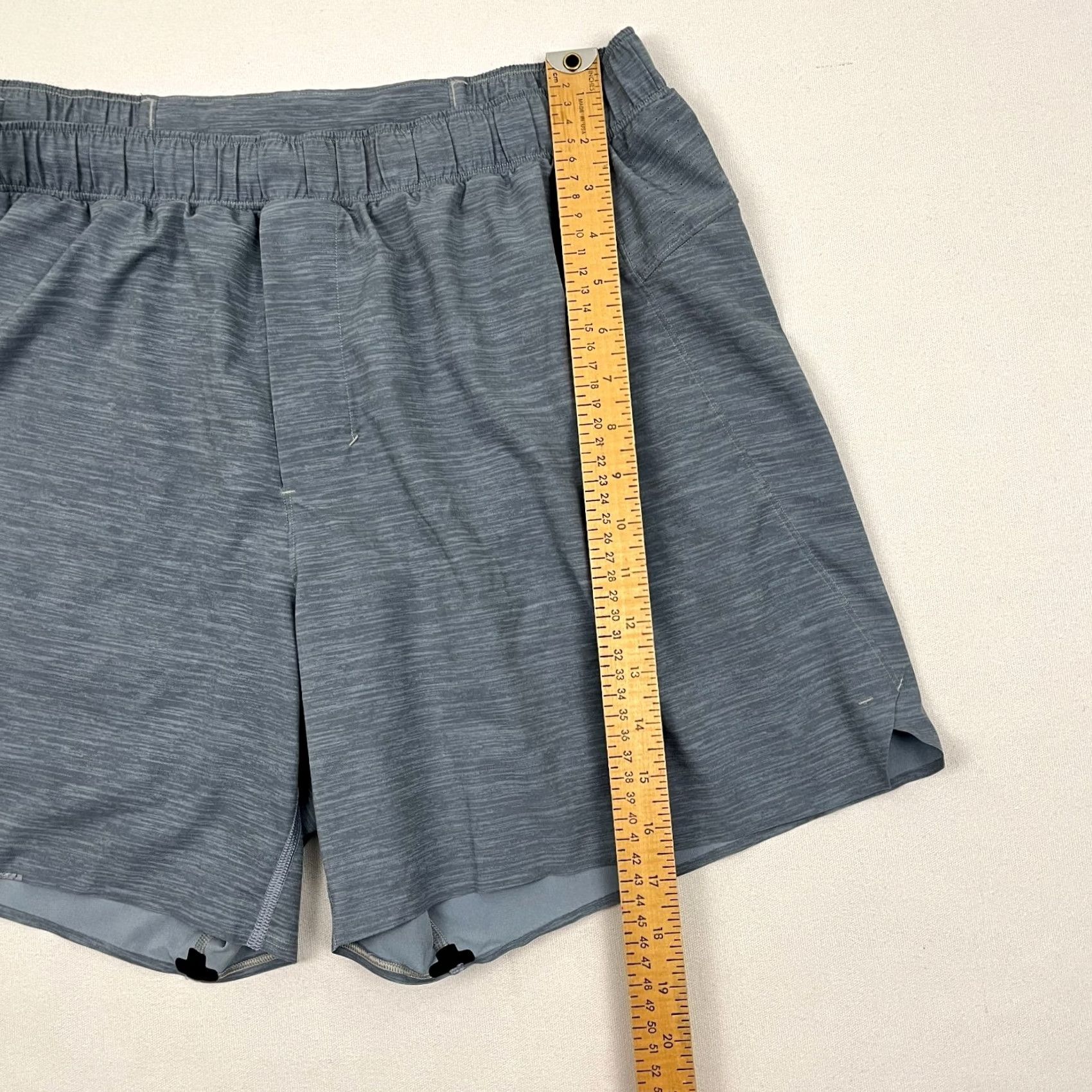 Lululemon Lululemon Surge Short Men XL 6" Lined Gray Athletic Running Jogging Gym Shirt? Size US 36 / EU 52 - 5 Thumbnail