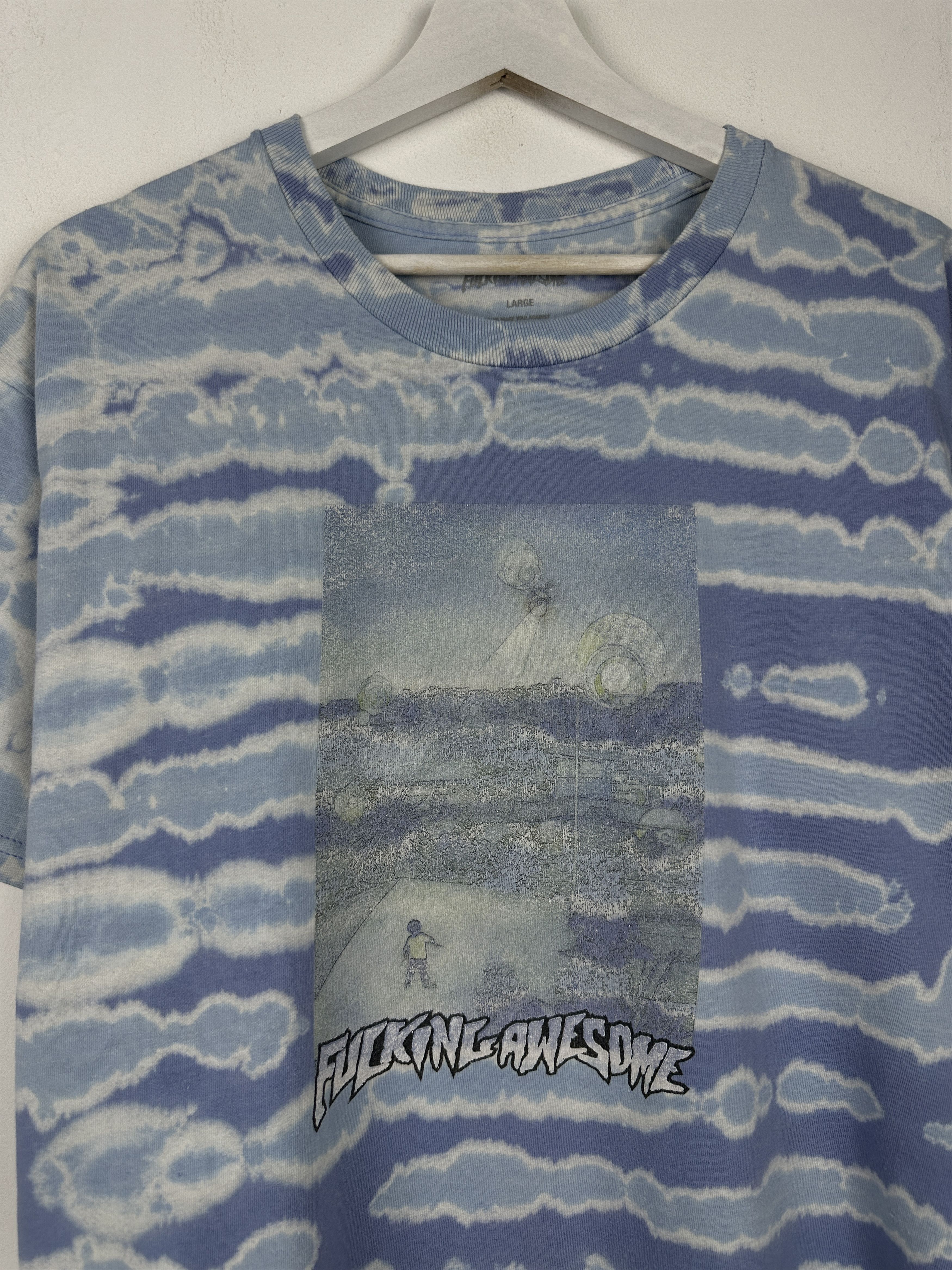 Fucking Awesome Fucking Awesome Tie Dye T Shirt Tee Size US L / EU 52-54 / 3 - 3 Thumbnail