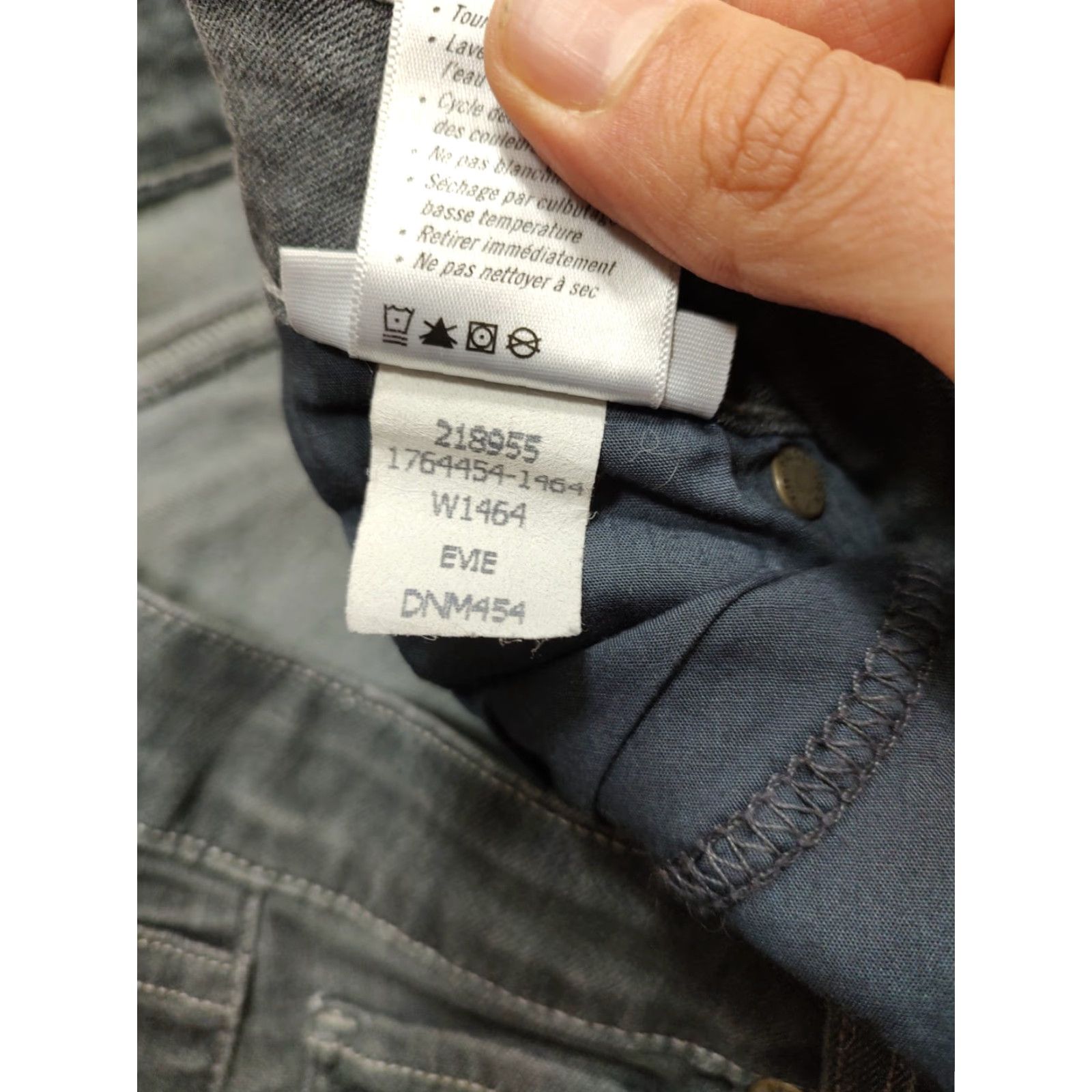 Paige PAIGE Verdugo Ankle Skinny Jeans Gray Stretch Denim Womens Slim 5-Pocket Inseam 27 Size 27" / US 4 / IT 40 - 7 Thumbnail