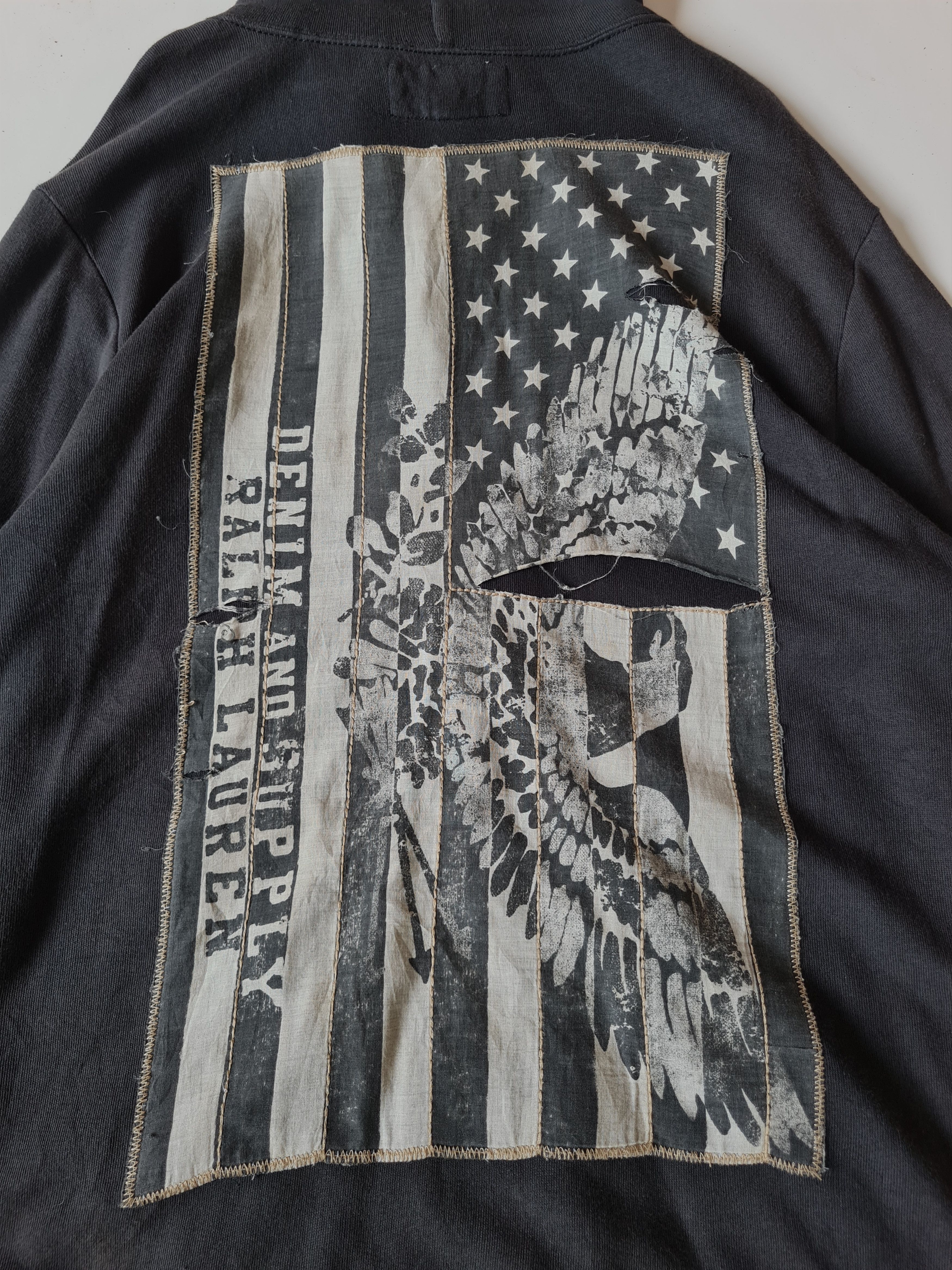 Ralph Lauren × Vintage RALPH LAUREN Denim & Supply Zipper Hoodie Size US M / EU 48-50 / 2 - 6 Thumbnail
