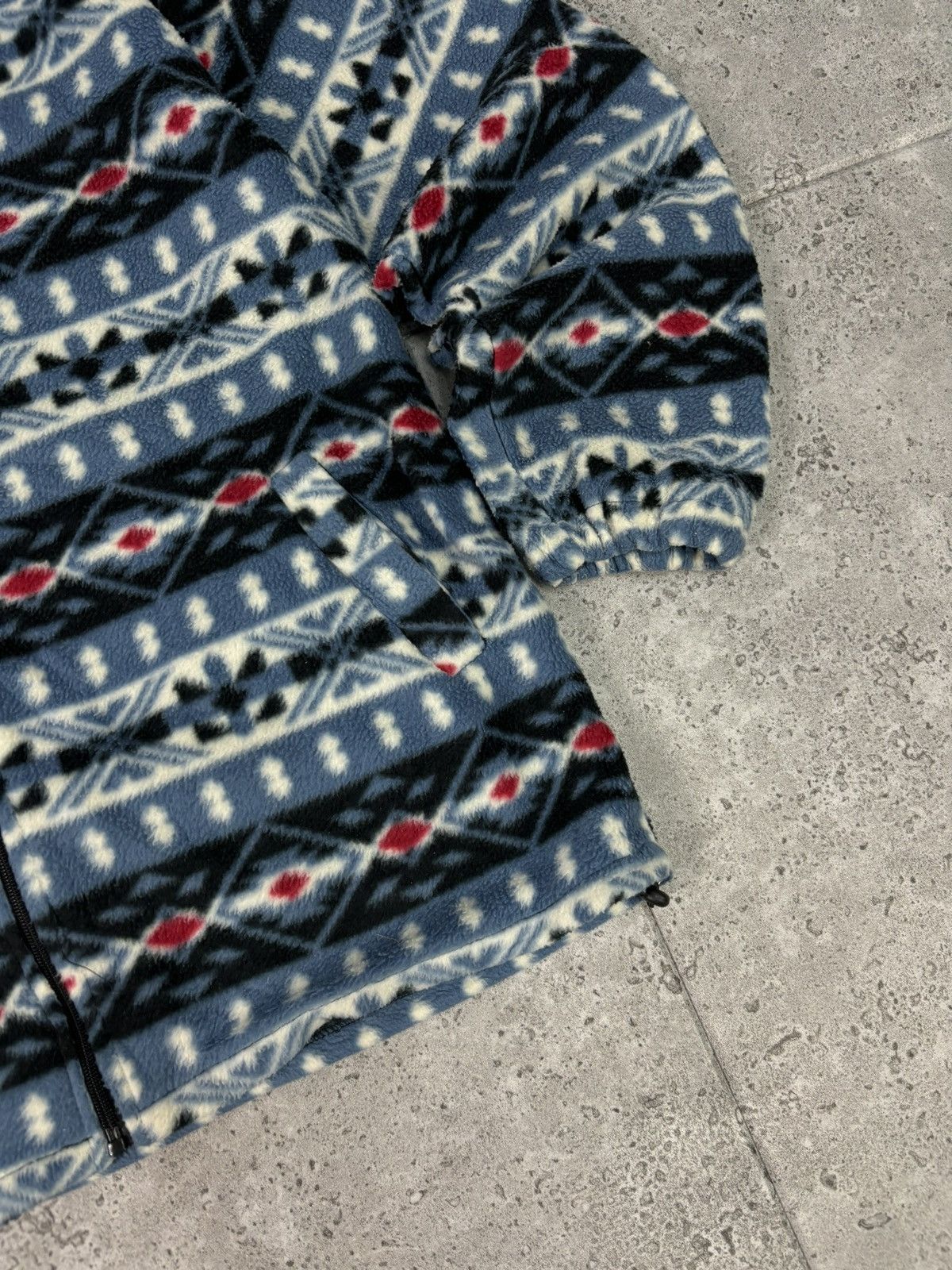 Columbia × Vintage Vintage 90s Columbia Style Synchilla Zip Fleece Outdoor Size US XL / EU 56 / 4 - 5 Thumbnail