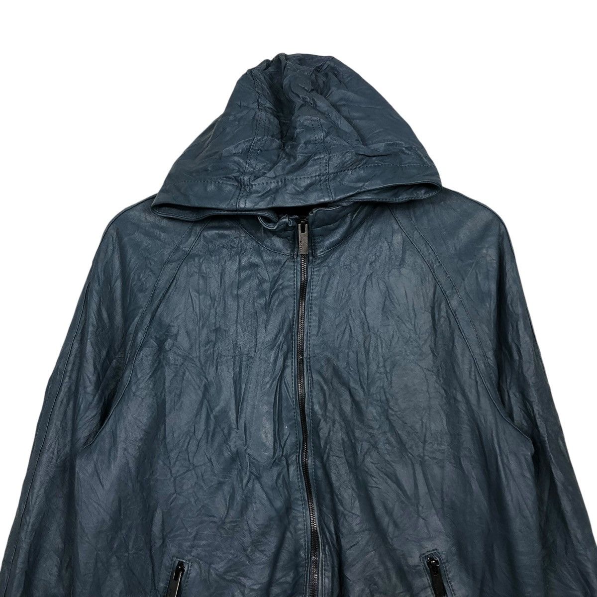 Japanese Brand 🔥VINTAGE LEATHER BIKER JACKET JOSEPH HOMME ISSEY MIYAKE Size US M / EU 48-50 / 2 - 5 Thumbnail