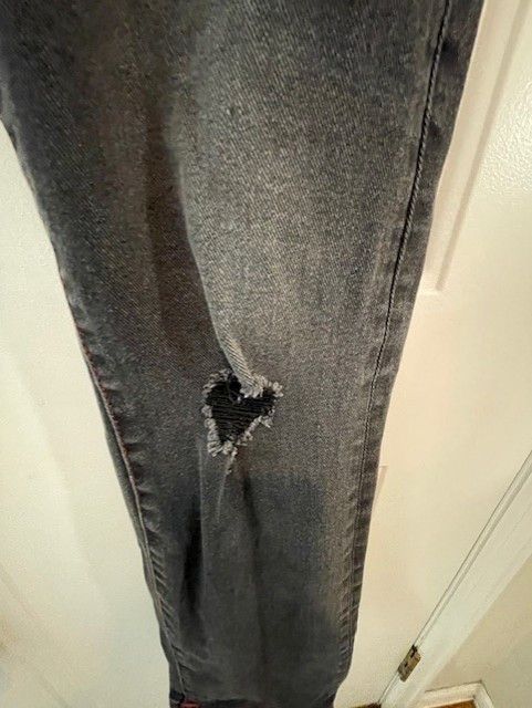 True Religion True Religion Men's Ricky Straight Leg Ripped Jeans Size US 30 / EU 46 - 5 Thumbnail